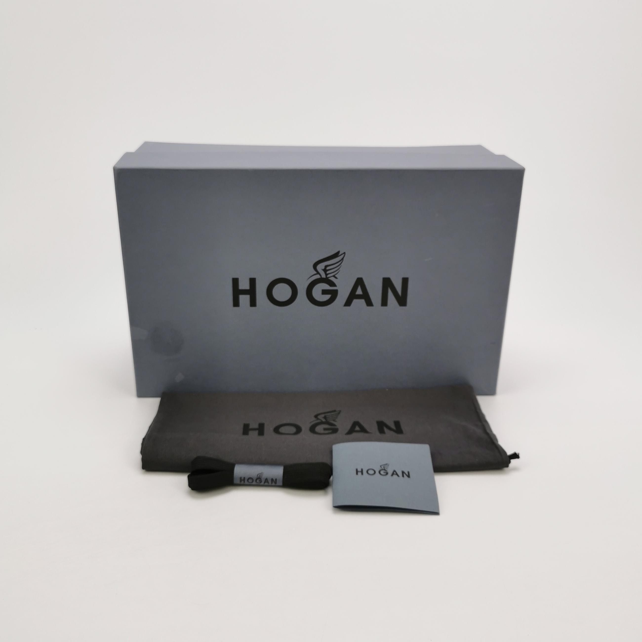 Hogan Hogan Black Leather Low-Top Sneakers EU 42 Size US 9 / EU 42 - 7 Thumbnail