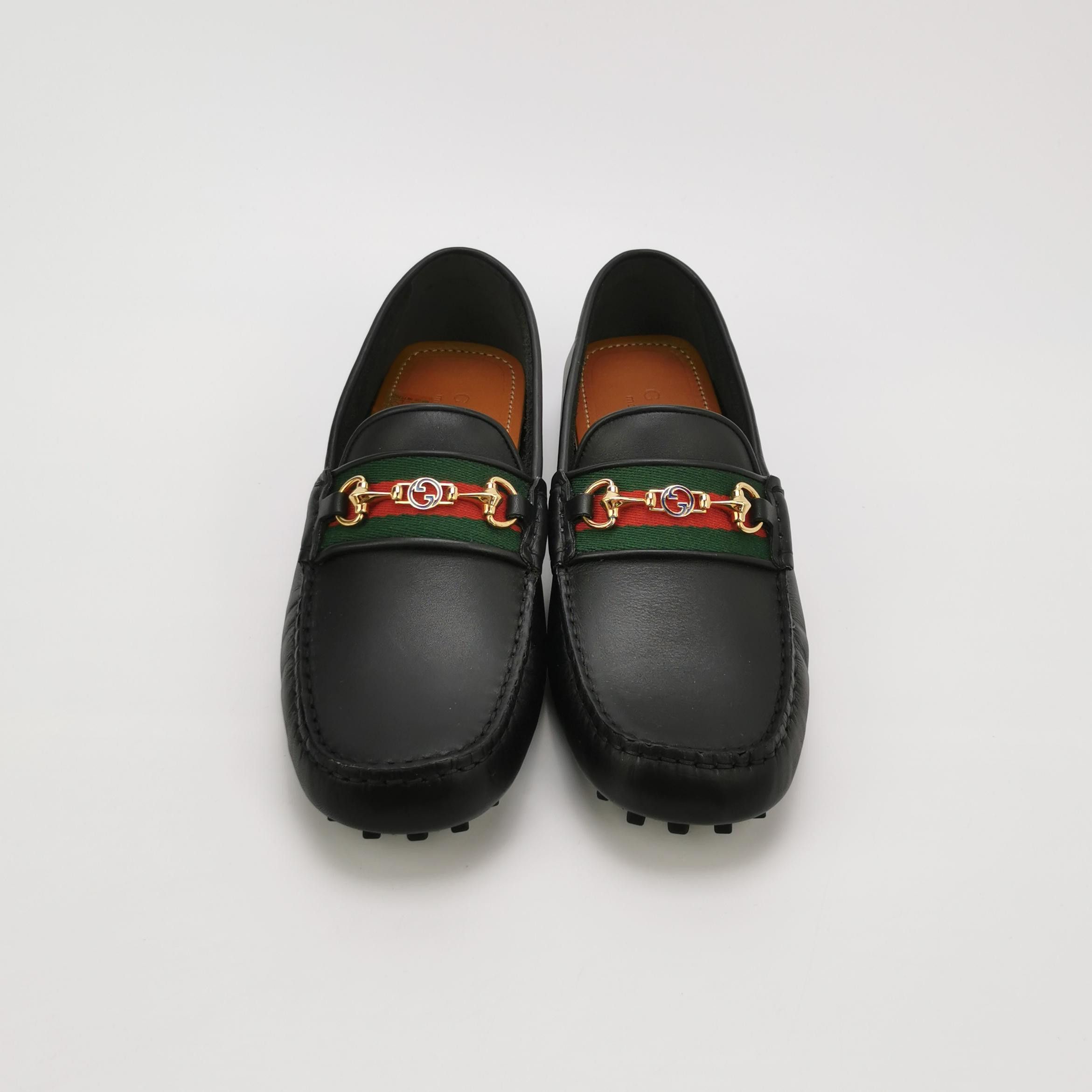 Gucci Gucci Web Stripe Horsebit Driving Loafers EU 40.5 Size US 7 / EU 40 - 4 Thumbnail
