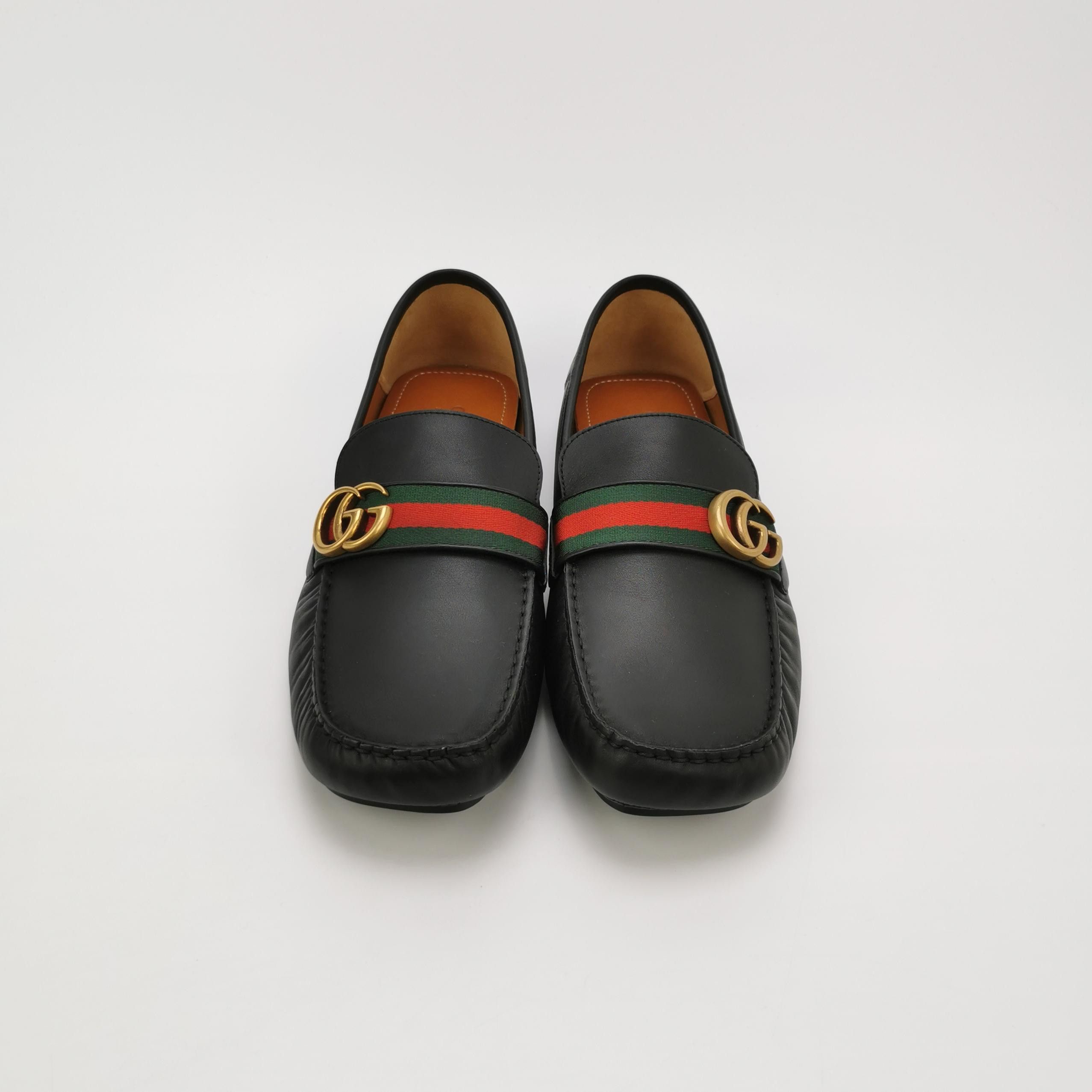 Gucci Gucci Web Stripe Double G Loafers 11 Size US 12 / EU 45 - 4 Thumbnail