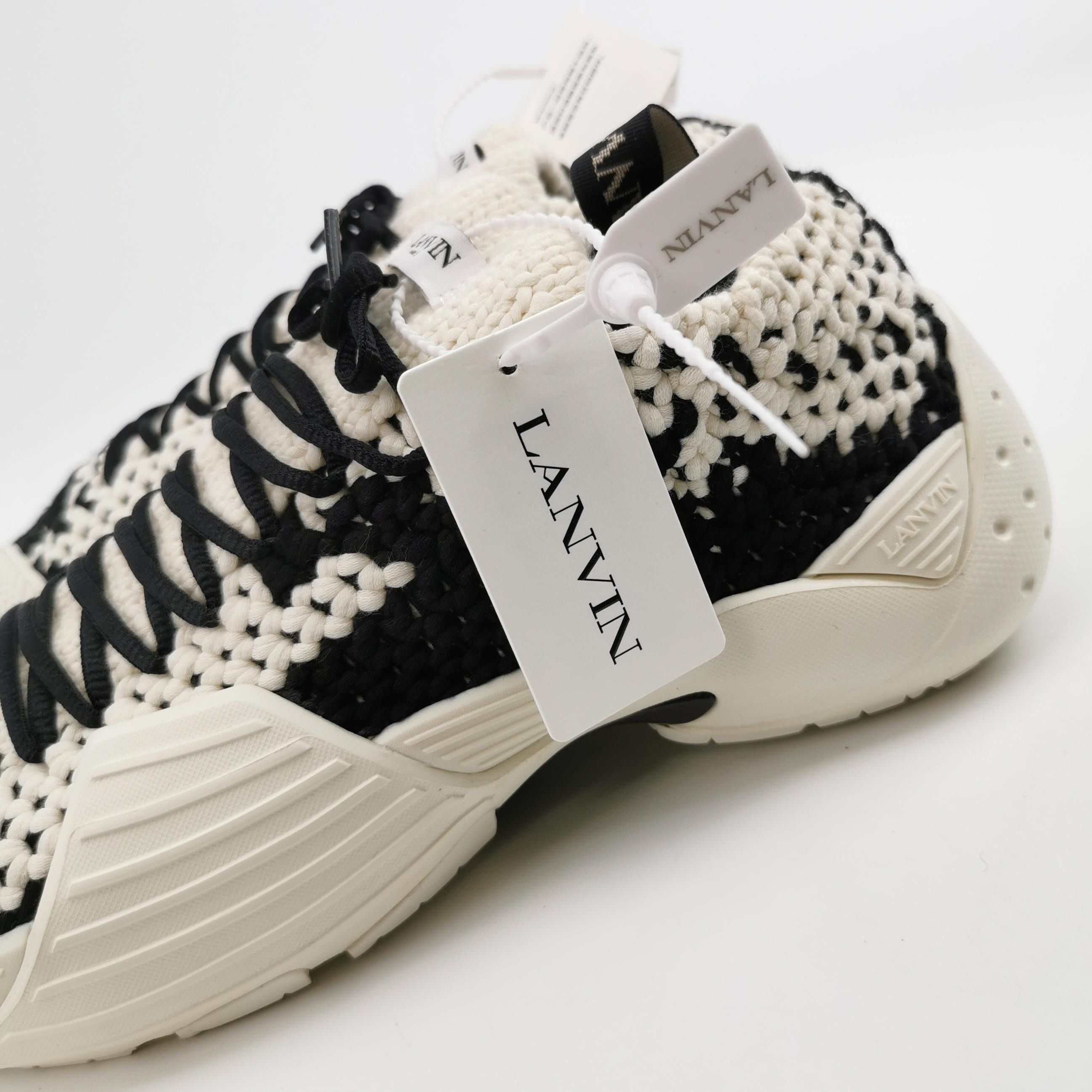 Lanvin Lanvin Knit Logo Sneakers 43 Size US 10 / EU 43 - 7 Thumbnail