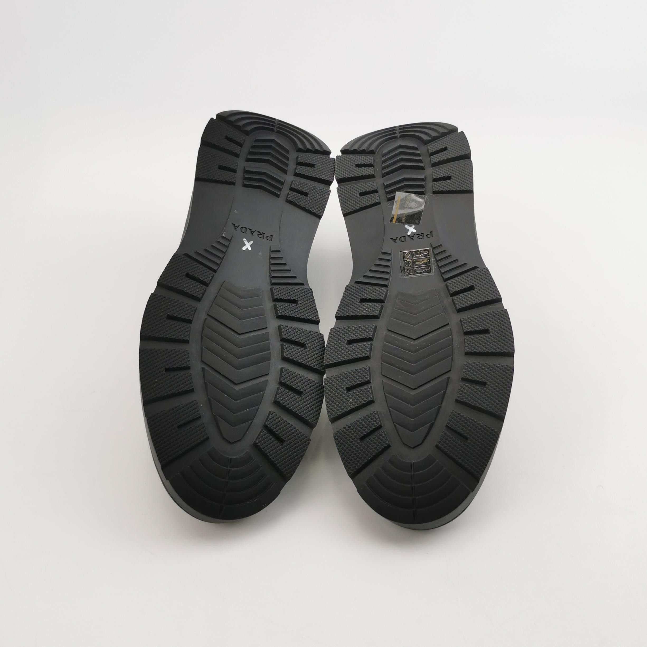 Prada Prada Brixxen Leather & Nylon Sneakers 39 Size US 6 / EU 39 - 6 Thumbnail