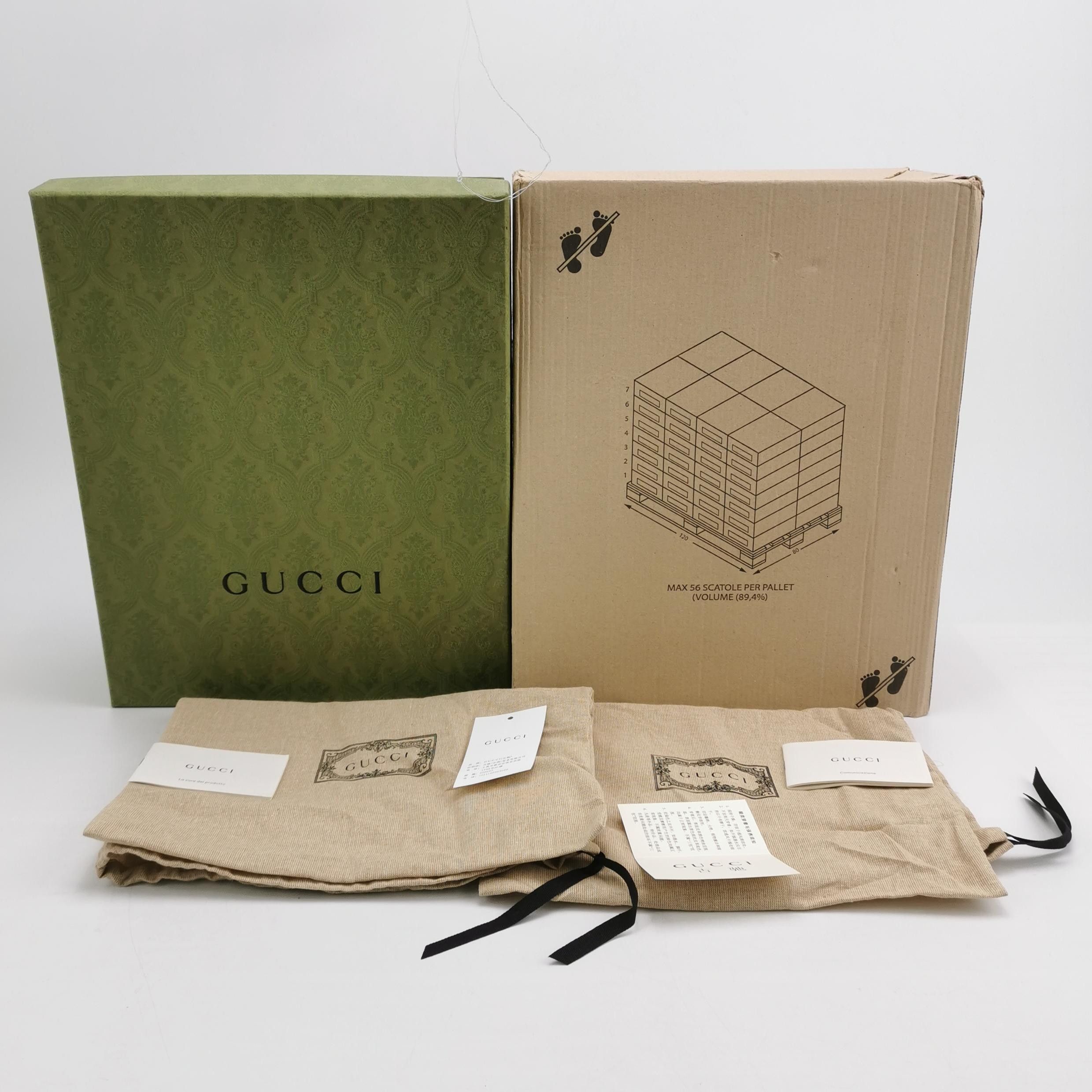 Gucci Gucci Green Leather GG Logo Loafers US 8.5 Size US 8 / EU 41 - 7 Thumbnail
