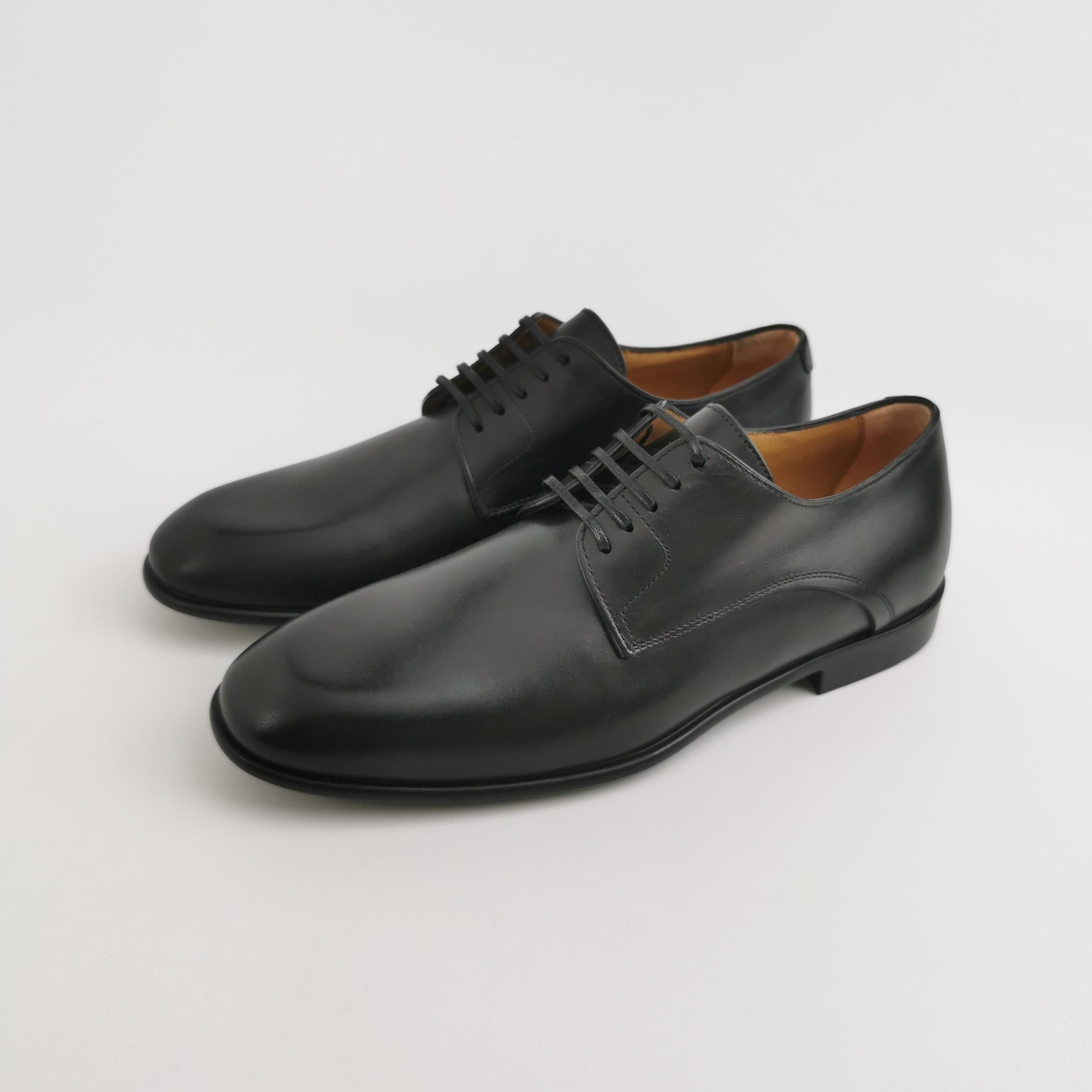 Salvatore Ferragamo Salvatore Ferragamo Black Leather Formal Shoes EU 40 Size US 7 / EU 40 - 3 Thumbnail