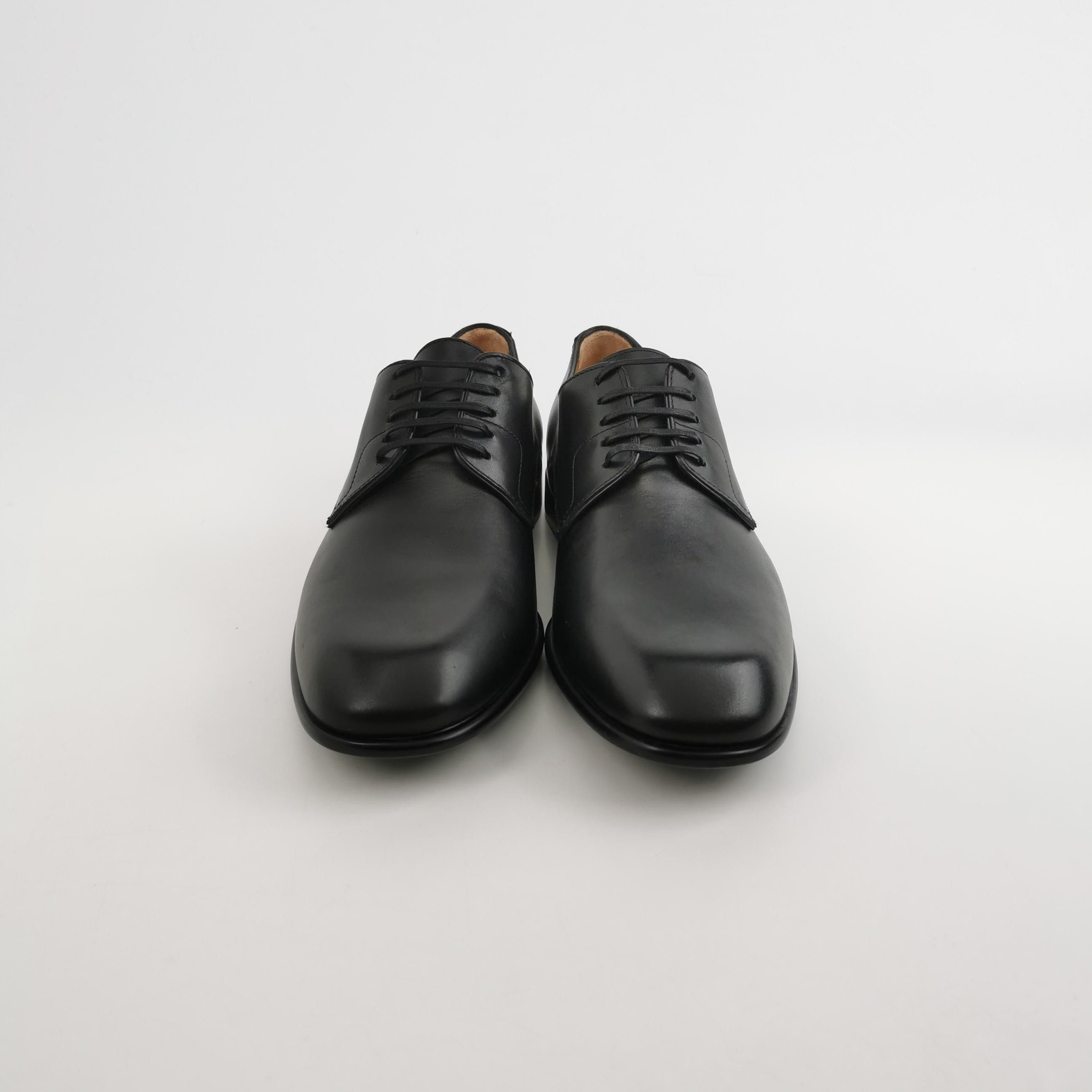 Salvatore Ferragamo Salvatore Ferragamo Black Leather Formal Shoes EU 40 Size US 7 / EU 40 - 4 Thumbnail