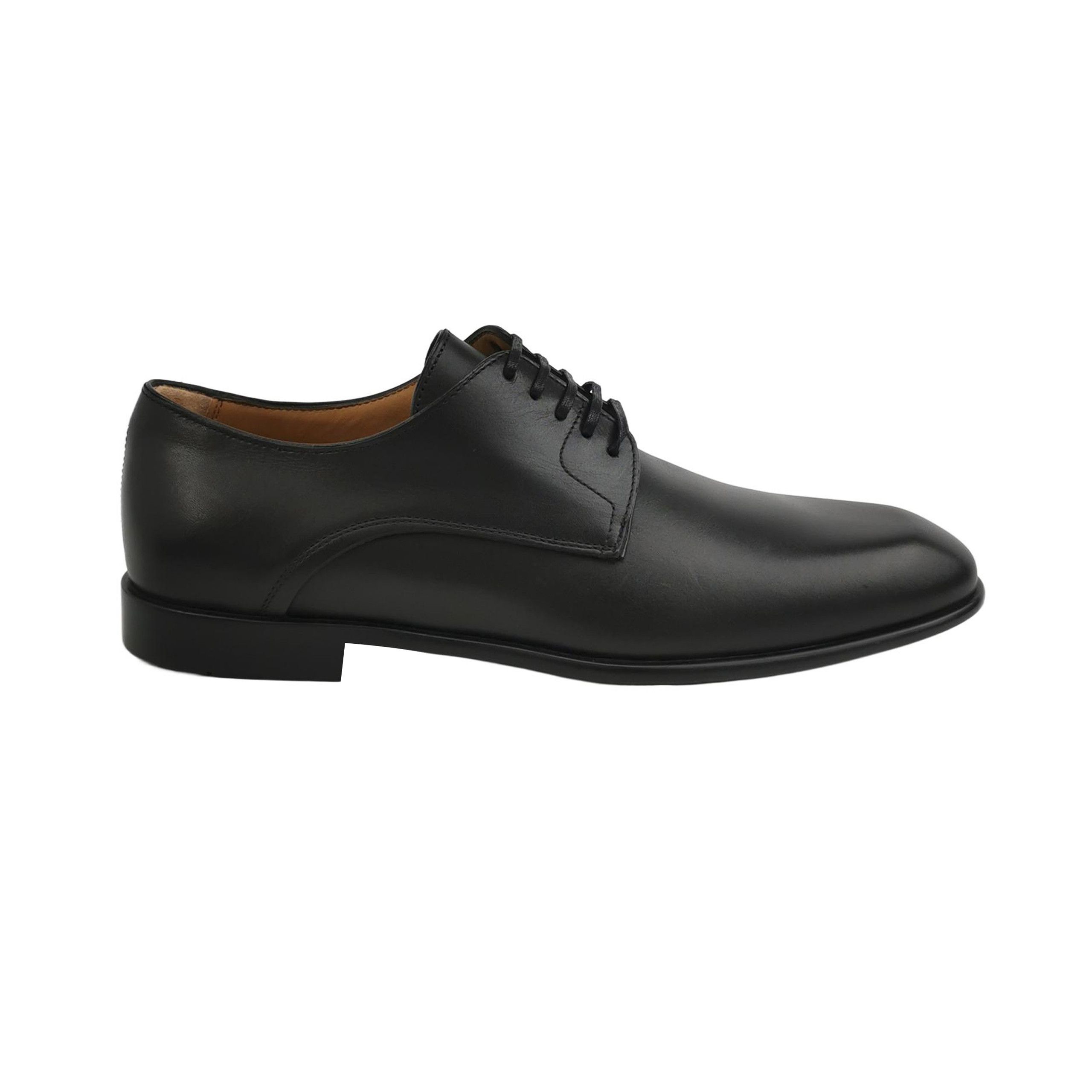 Salvatore Ferragamo Salvatore Ferragamo Black Leather Formal Shoes EU 40 Size US 7 / EU 40 - 2 Thumbnail