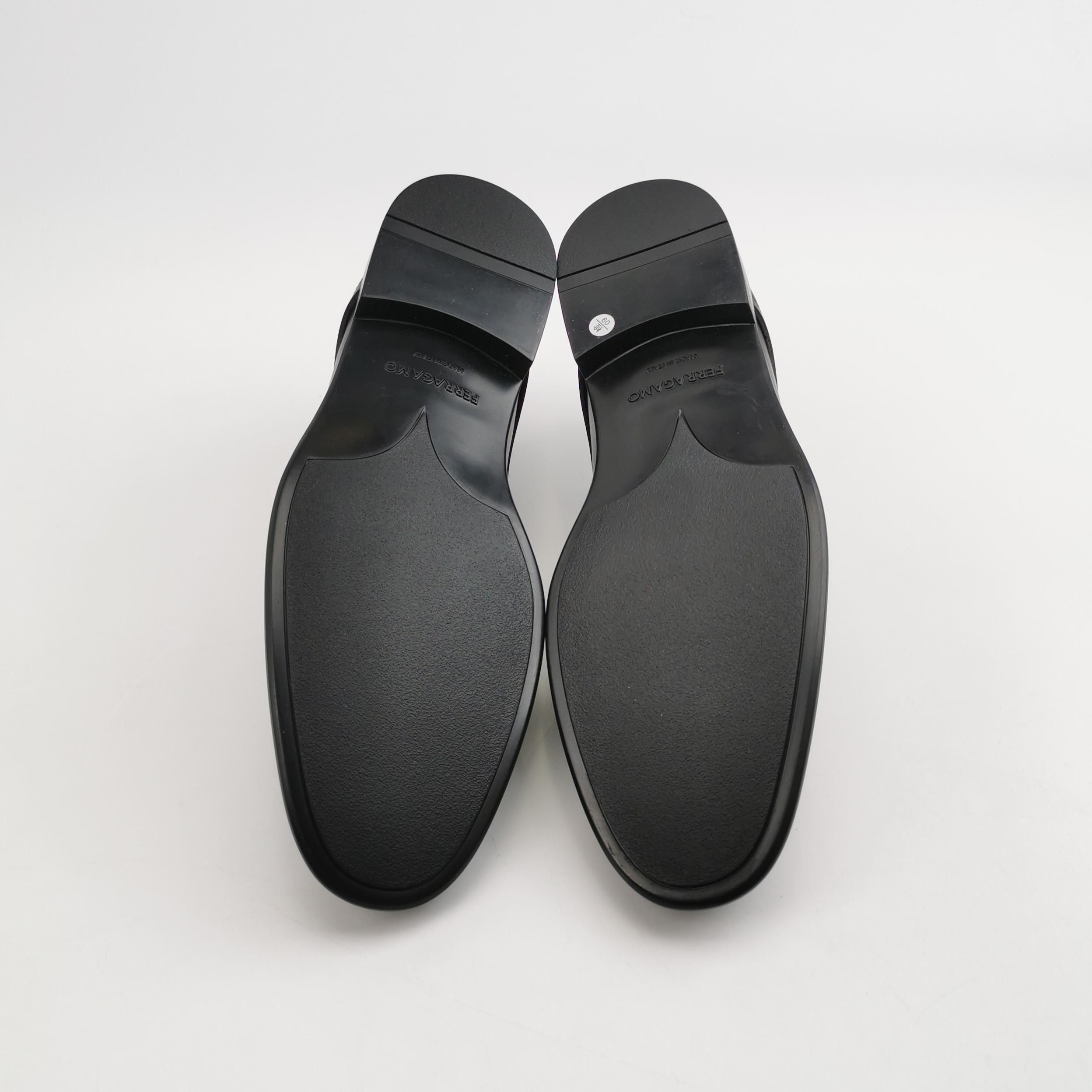 Salvatore Ferragamo Salvatore Ferragamo Black Leather Formal Shoes EU 40 Size US 7 / EU 40 - 6 Thumbnail