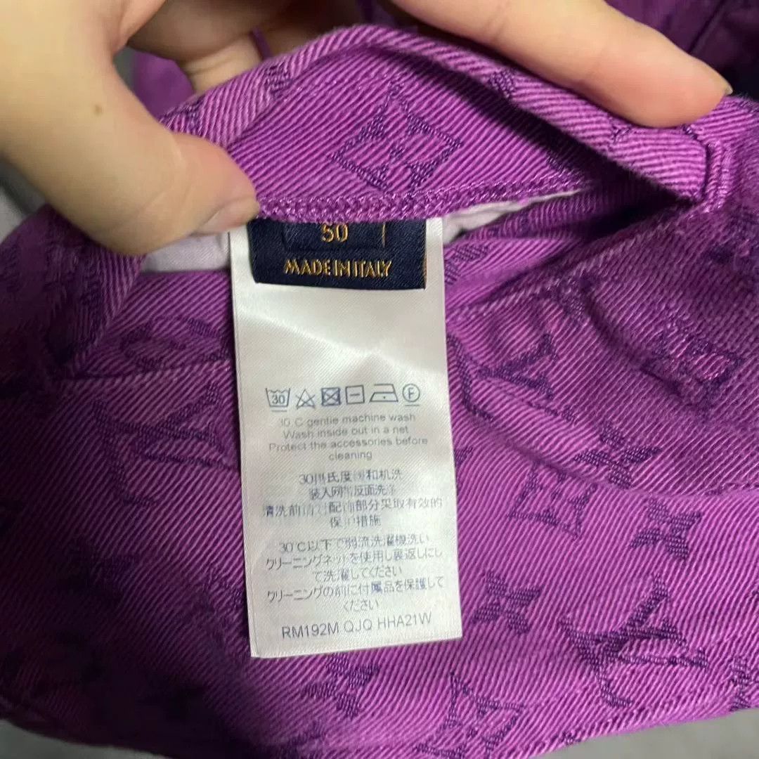 Louis Vuitton Louis Vuitton Retro Purple Light Jacket xs Men Size US XS / EU 42 / 0 - 4 Thumbnail
