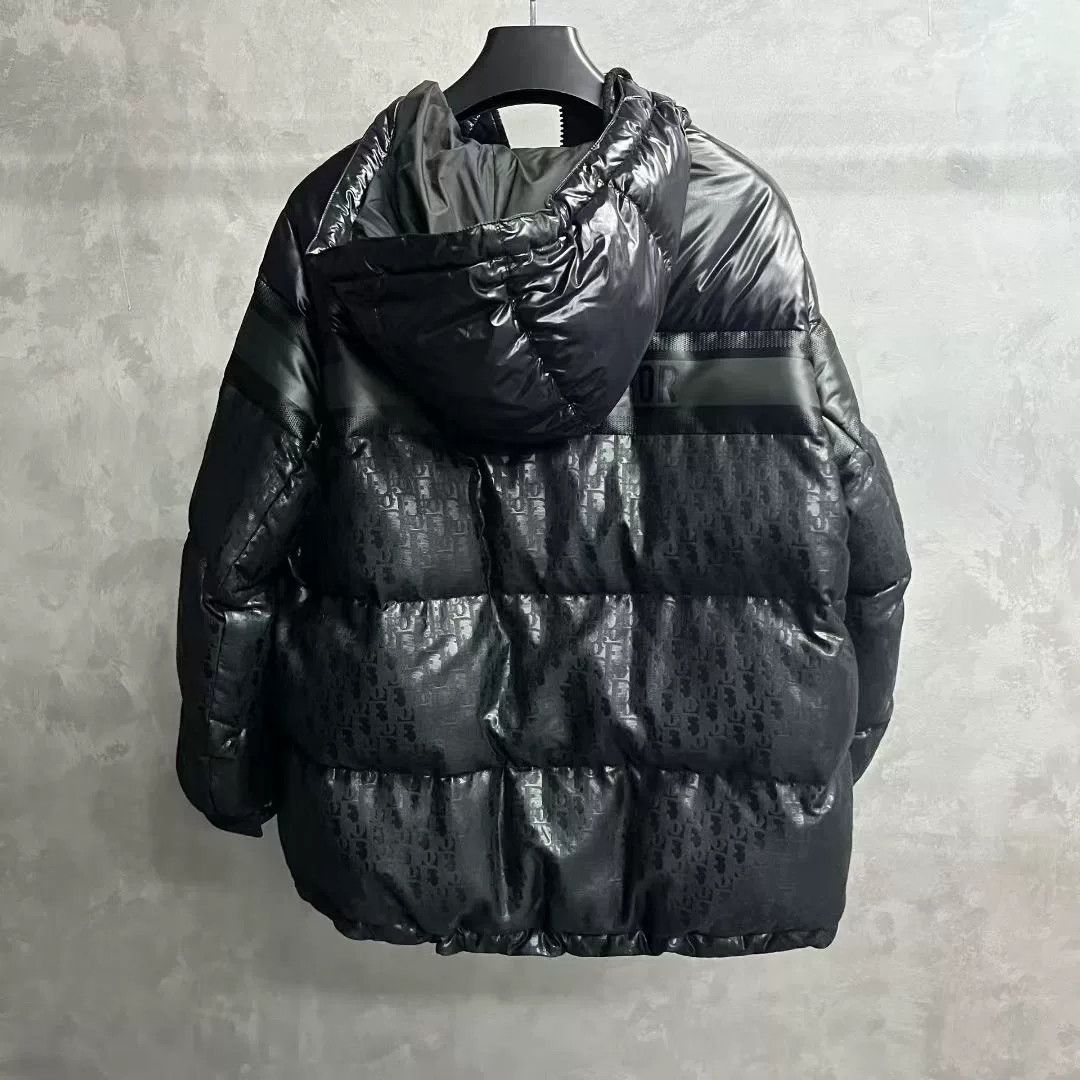 Dior Dior Retro Printed Black Heavy Coat s Men Size US S / EU 44-46 / 1 - 2 Thumbnail