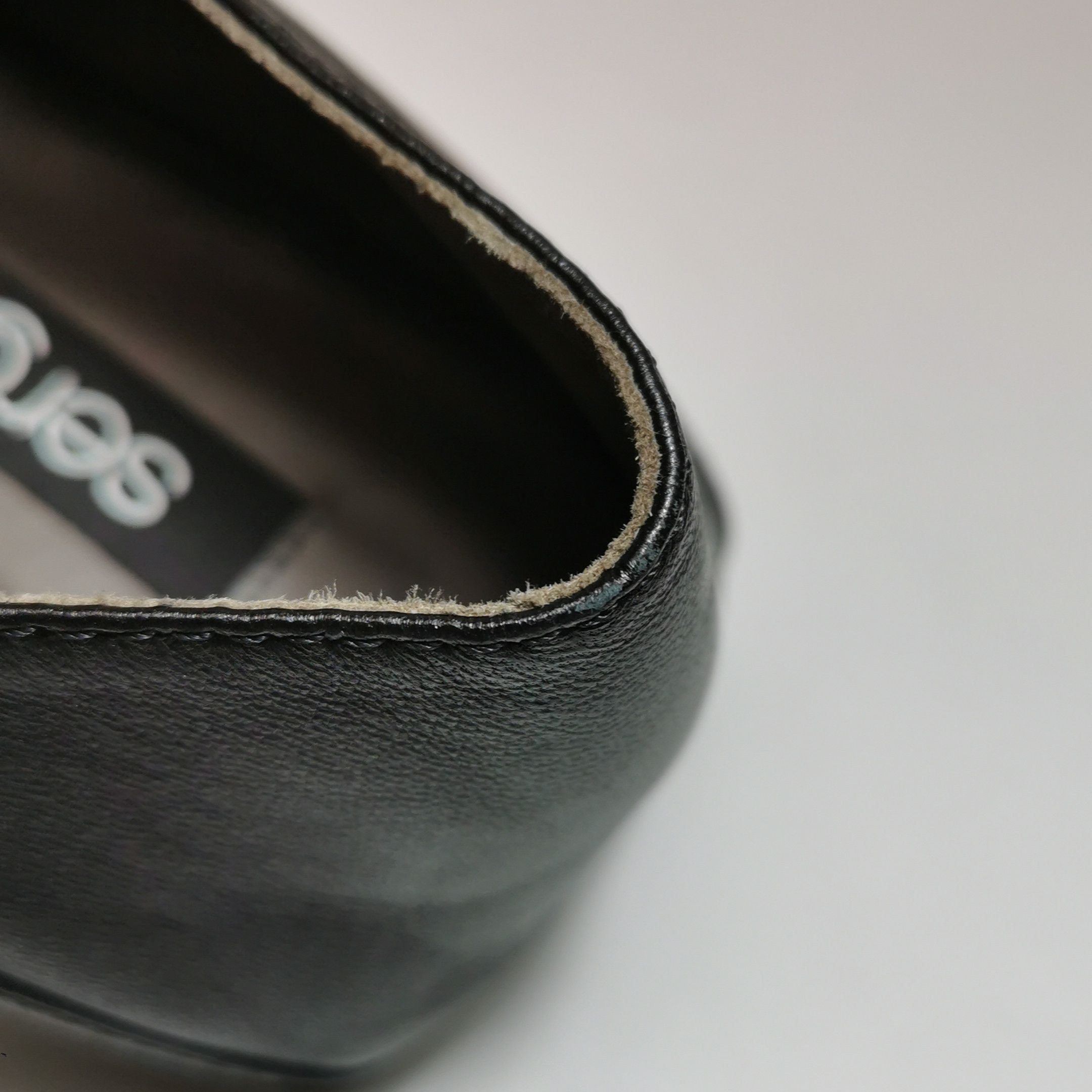 Sergio Rossi Sergio Rossi Square Toe Leather Flats 40.5 Size US 10.5 / IT 40.5 - 8 Thumbnail