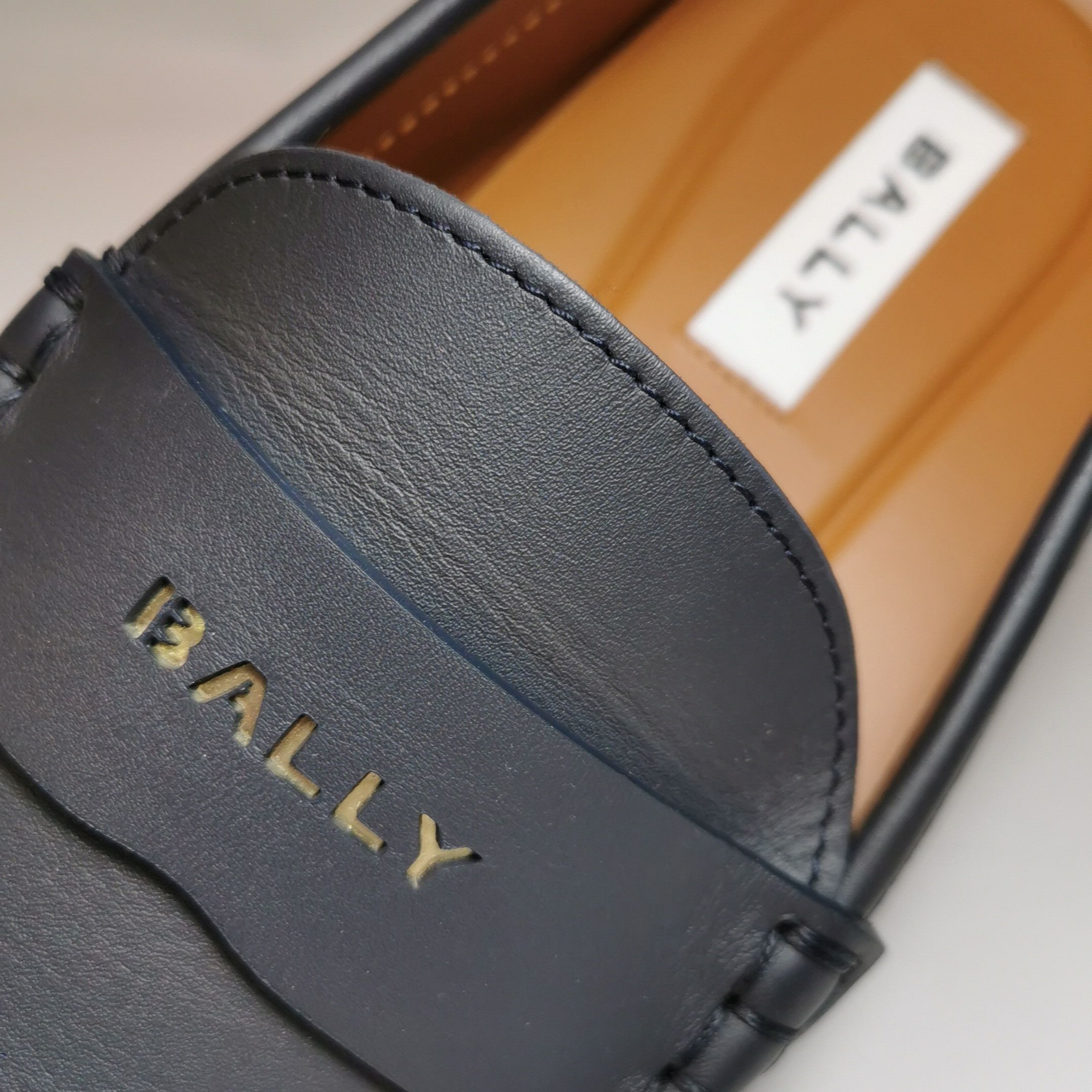 Bally Bally Leather Logo Slip Ons Size 41 Size US 8 / EU 41 - 8 Thumbnail