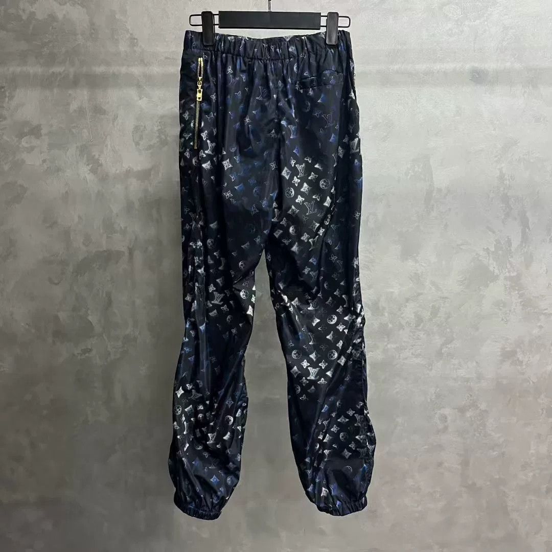 Louis Vuitton Louis Vuitton Printed Blue Pants 24 Women Size 24" / US 00 / IT 34 - 2 Thumbnail