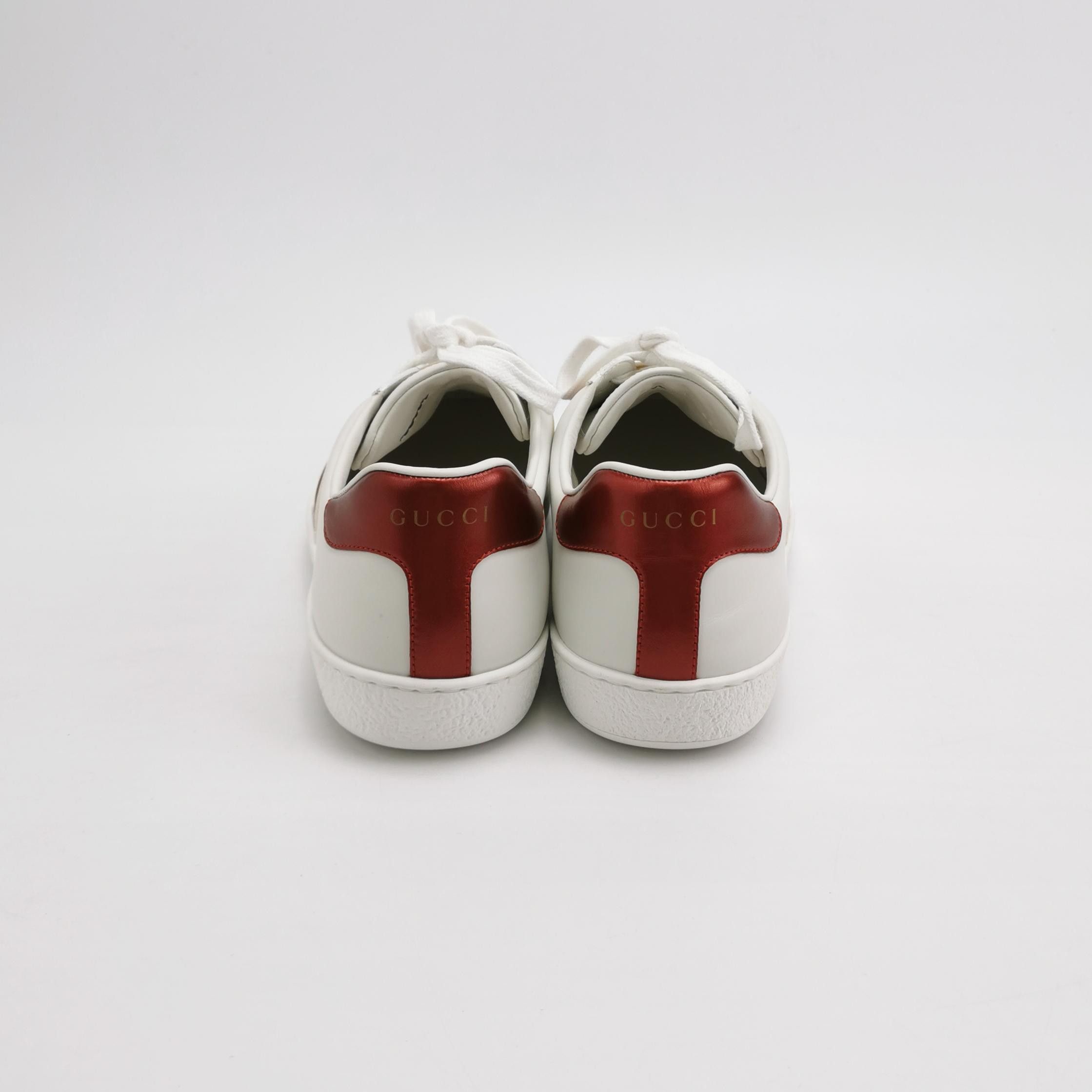 Gucci Gucci Logo Elastic Band Ace Sneakers 41 Size US 8 / EU 41 - 5 Thumbnail