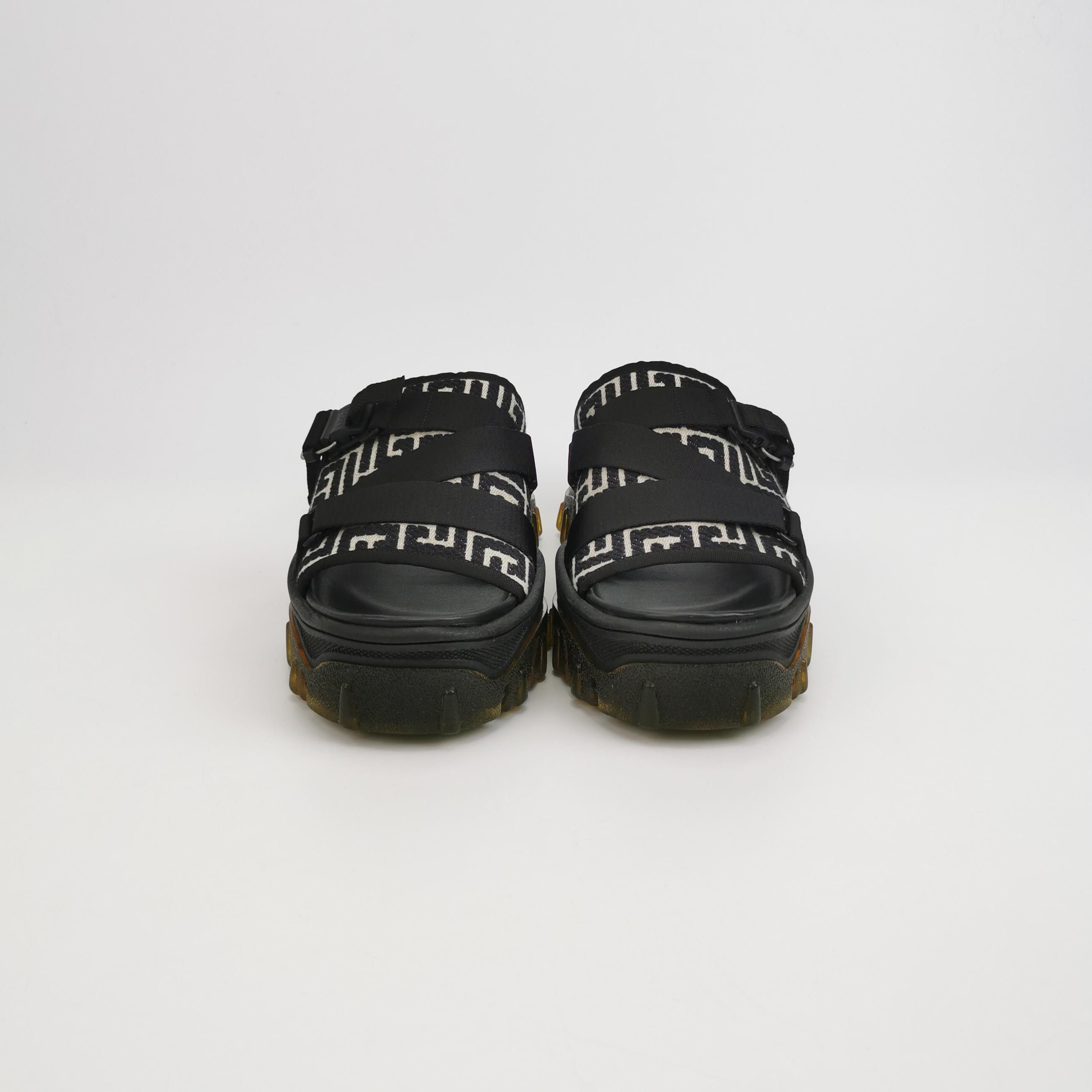 Balmain Balmain Monogram Buckle Sandals 44 Size US 11 / EU 44 - 4 Thumbnail