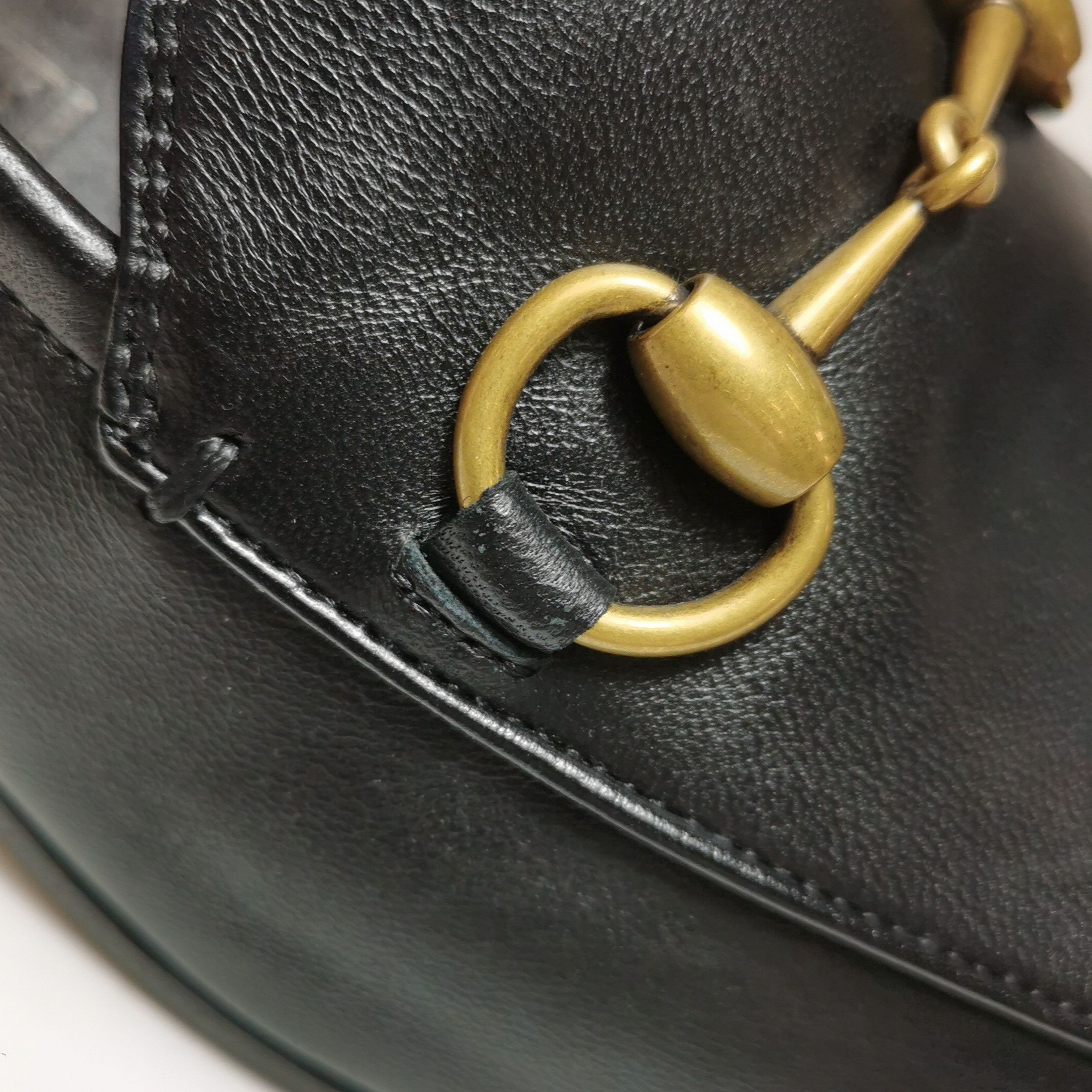 Gucci Gucci Horsebit Leather Loafers EU 40.5 Size US 7 / EU 40 - 8 Thumbnail
