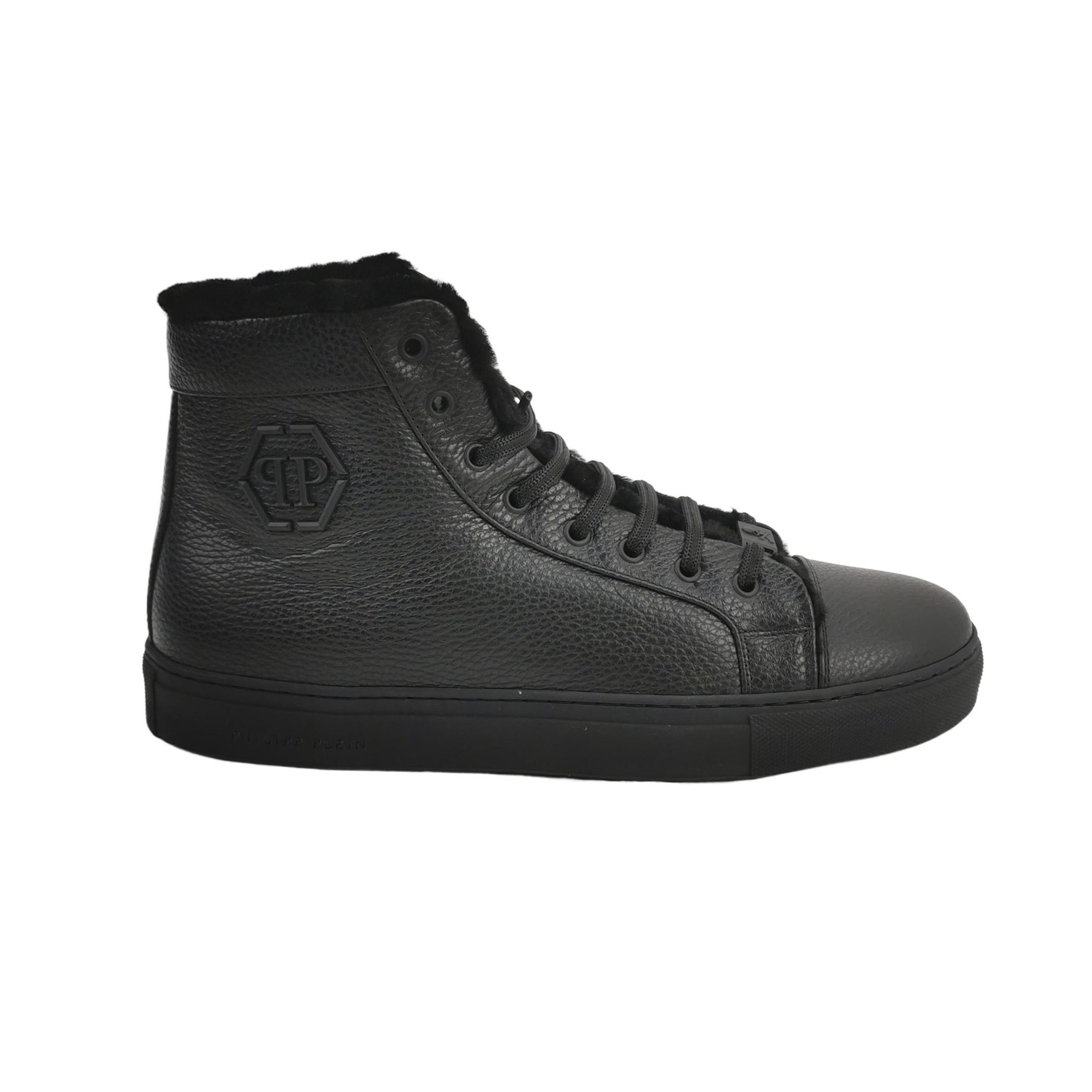 Philipp Plein Philipp Plein Fur Lined Leather Sneakers 43 Size US 10 / EU 43 - 2 Thumbnail