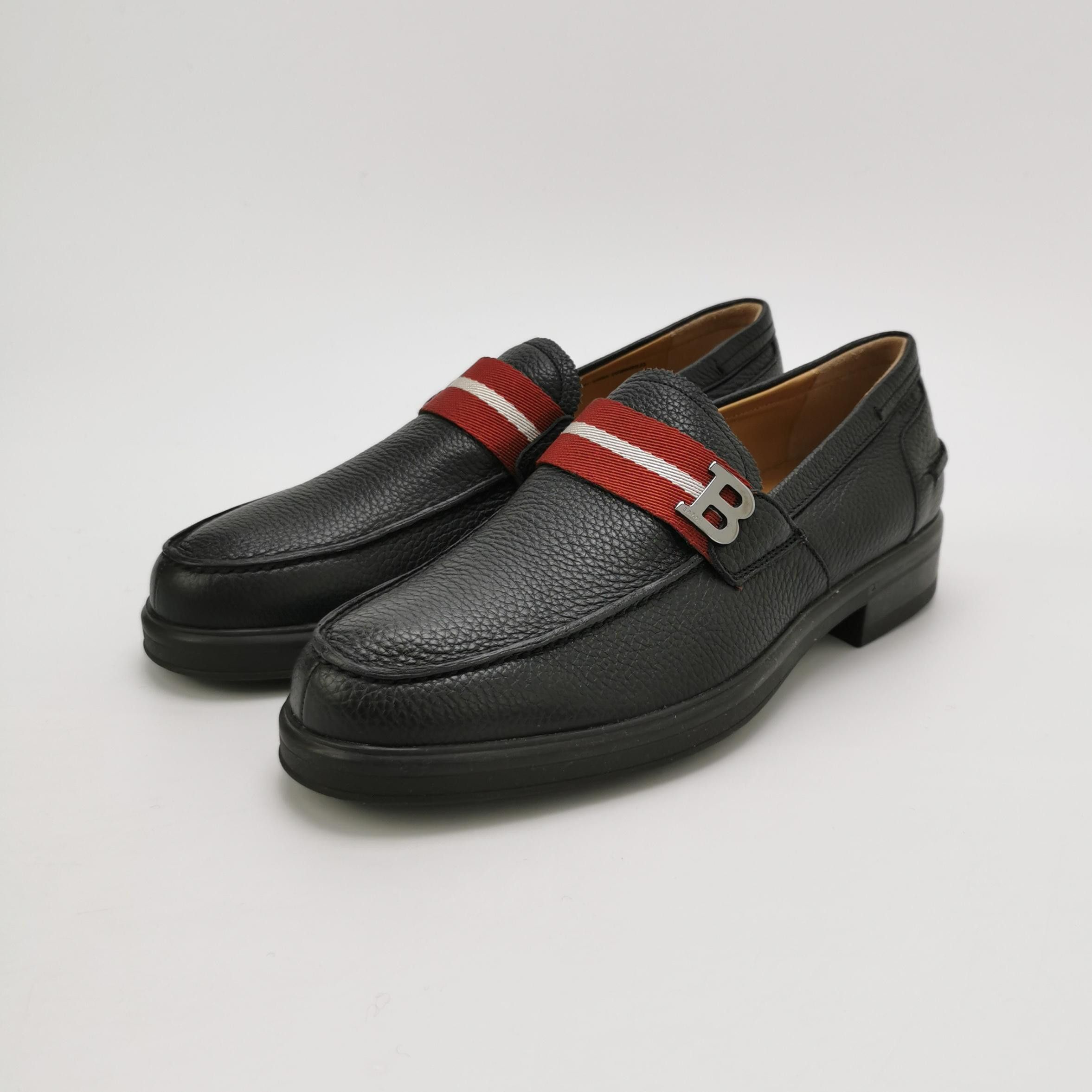 Bally Bally Stripe Logo Leather Loafers Size 40 Size US 7 / EU 40 - 3 Thumbnail