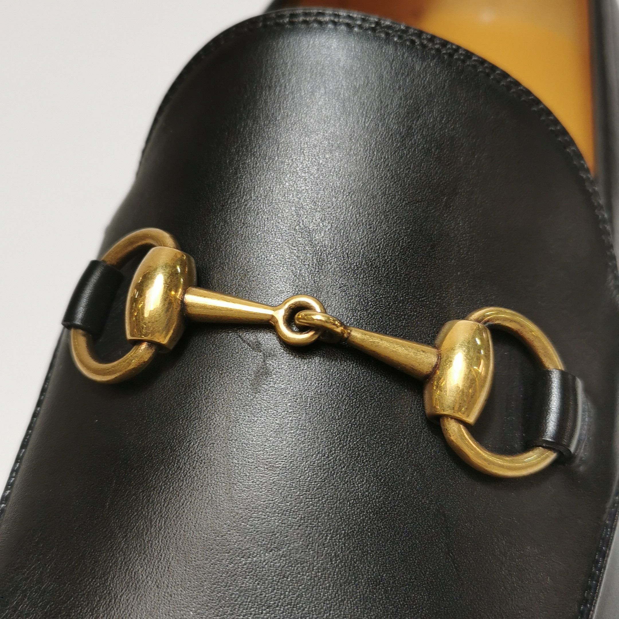 Gucci Gucci Leather Horsebit Loafers 8.5 Size US 9 / EU 42 - 8 Thumbnail