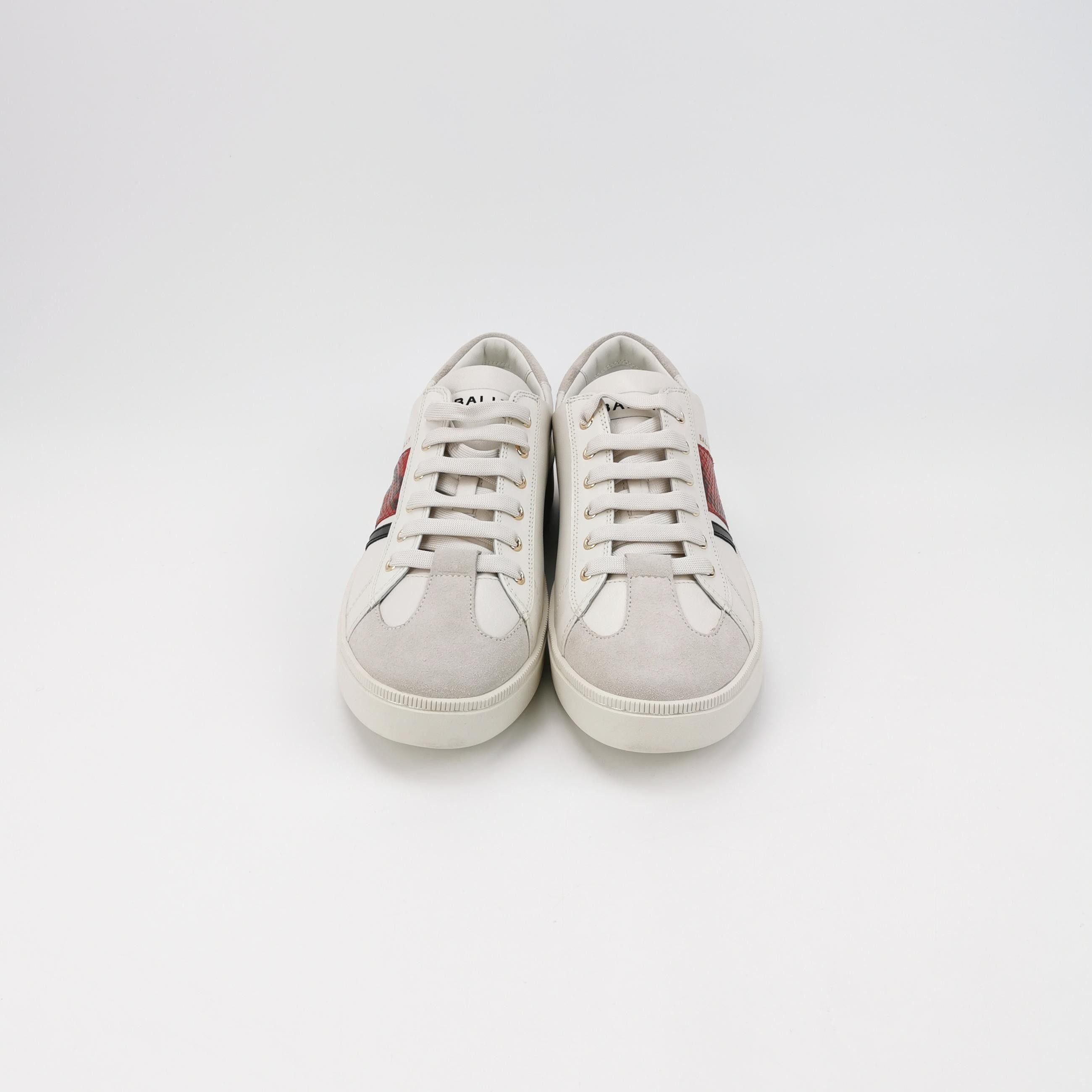 Bally Bally Snakeskin Stripe Low-Top Sneakers EU 42 Size US 9 / EU 42 - 4 Thumbnail