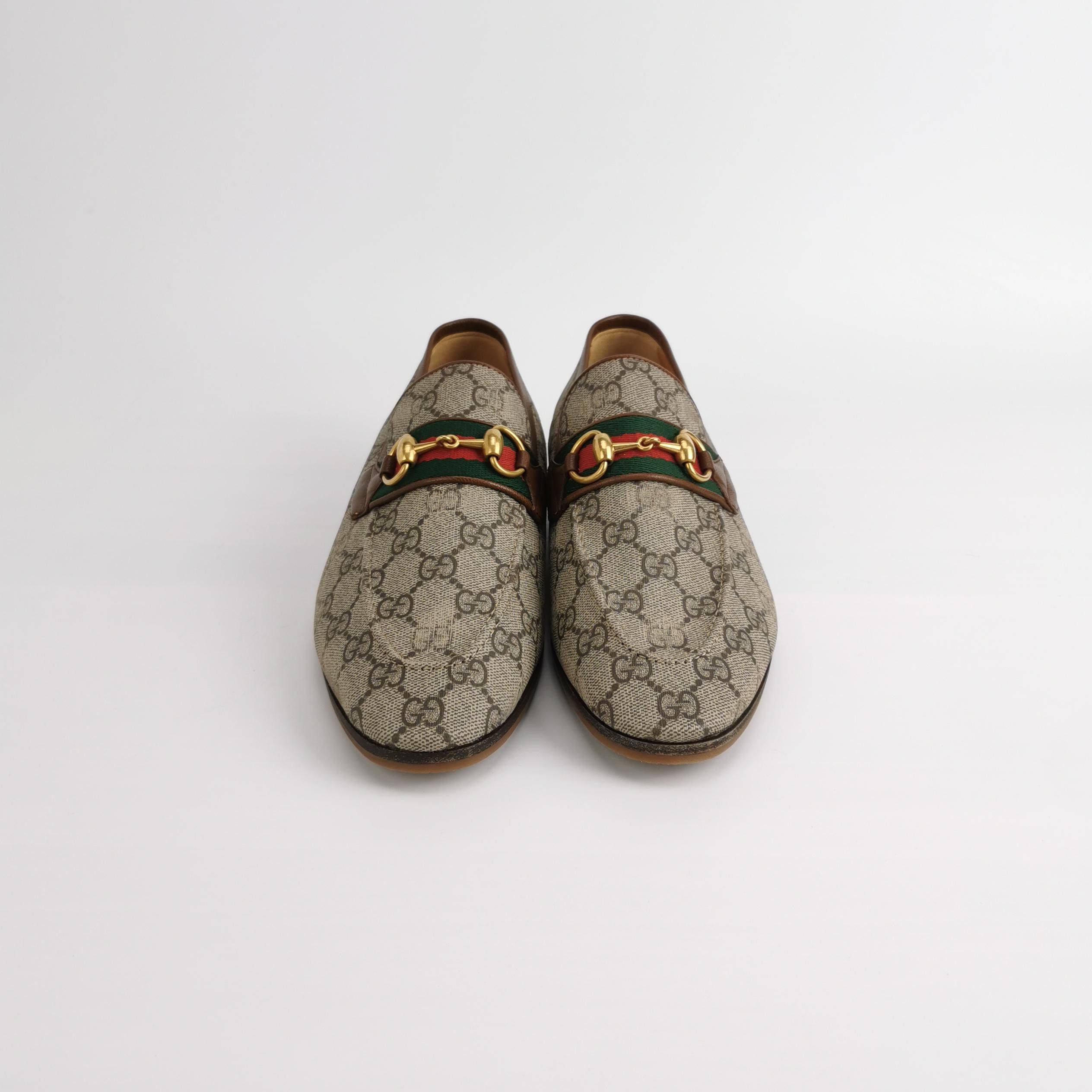 Gucci Gucci GG Supreme Horsebit Loafers 41 Size US 8 / EU 41 - 4 Thumbnail