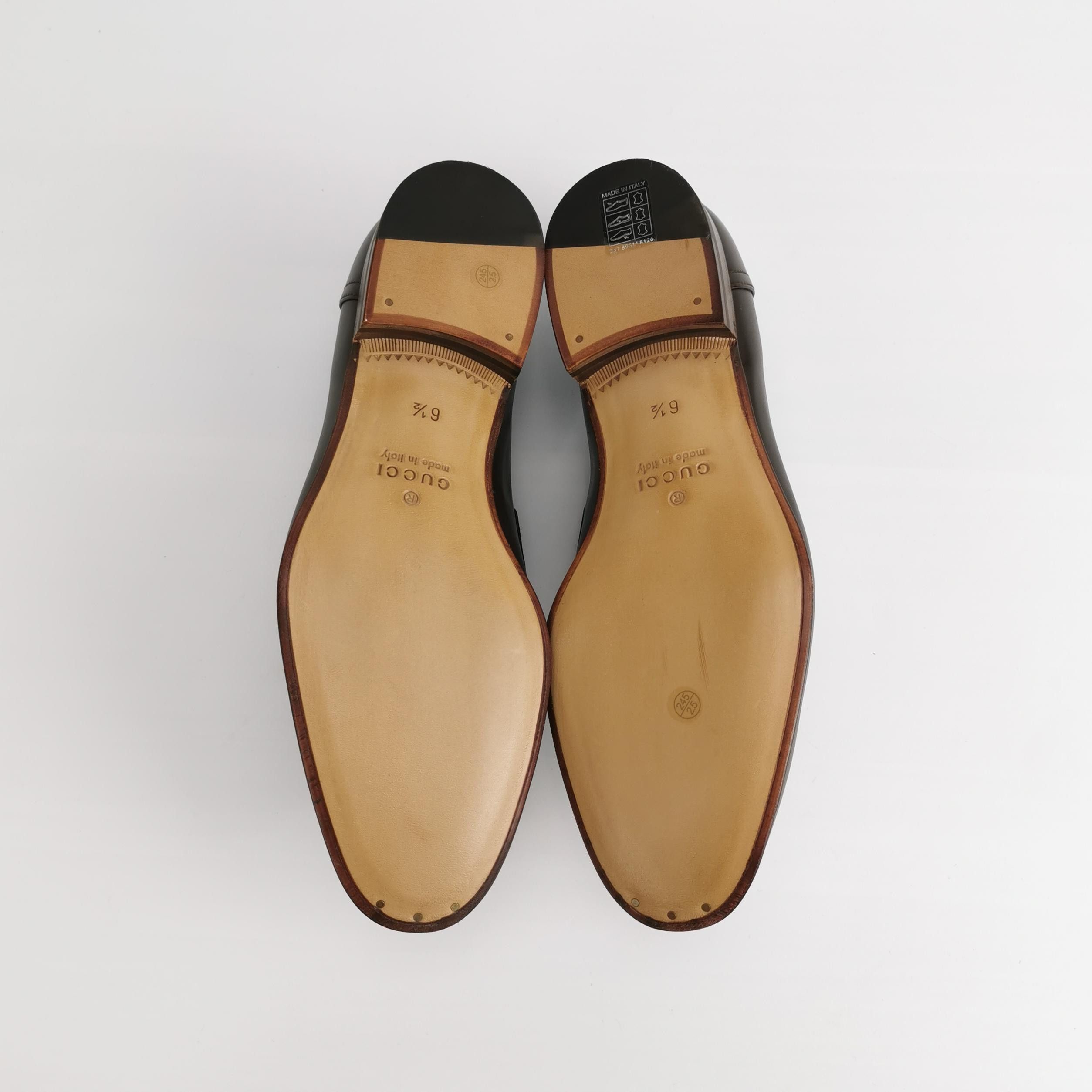 Gucci Gucci Interlocking G Leather Loafers US 7.5 / 40.5 Size US 7 / EU 40 - 6 Thumbnail