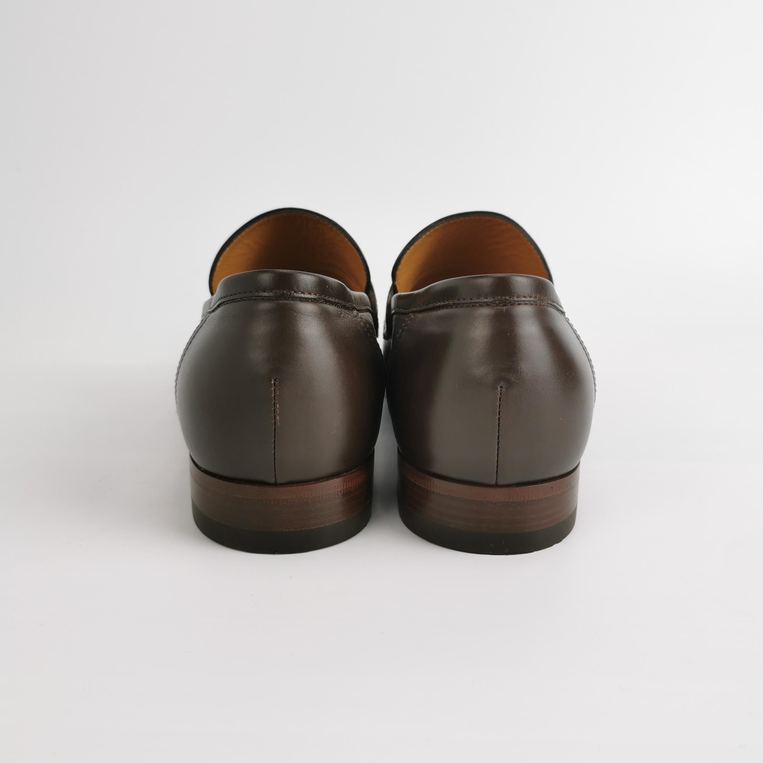 Gucci Gucci Interlocking G Leather Loafers US 7.5 / 40.5 Size US 7 / EU 40 - 5 Thumbnail