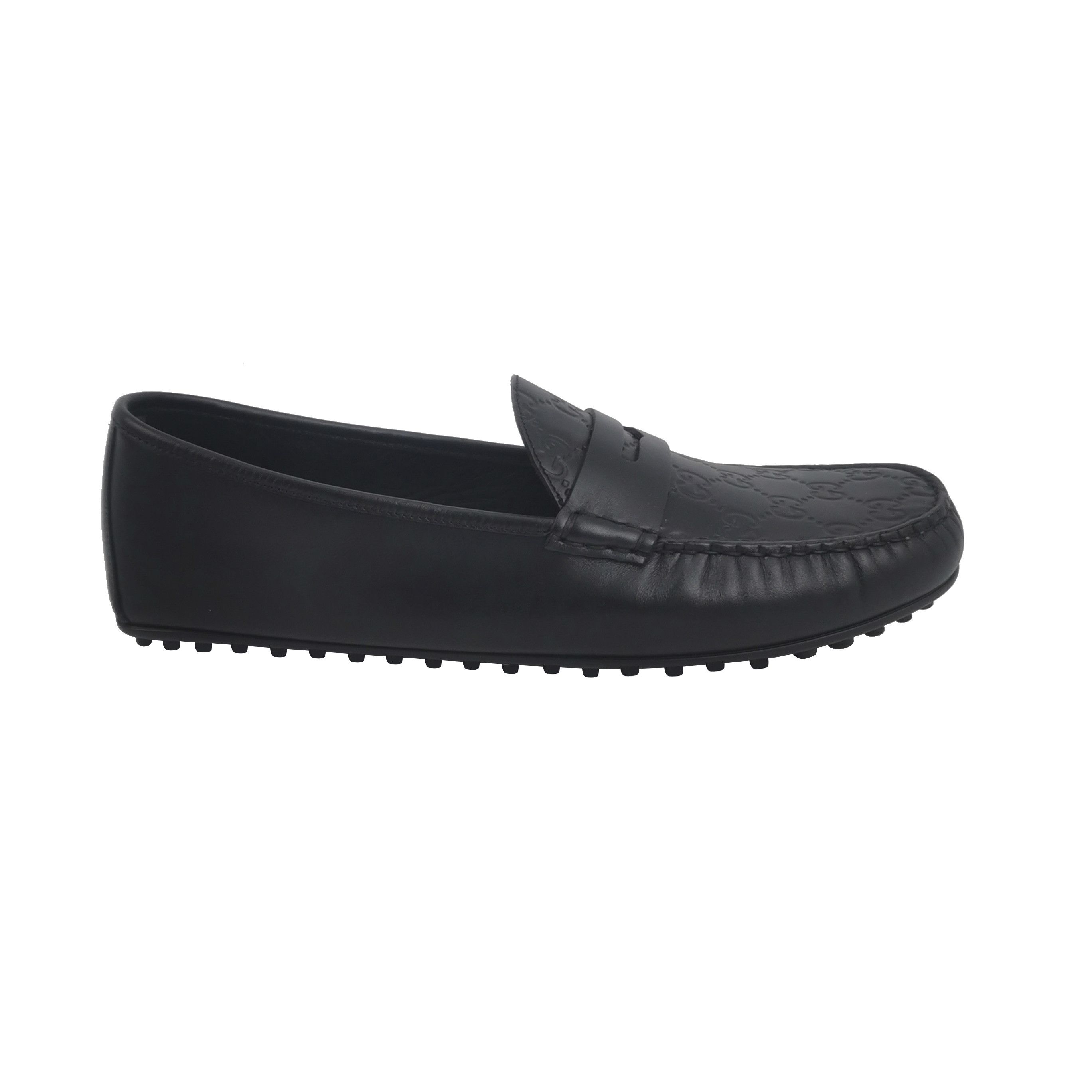 Gucci Gucci GG Monogram Leather Drivers Size 11.5 Size US 12 / EU 45 - 2 Thumbnail