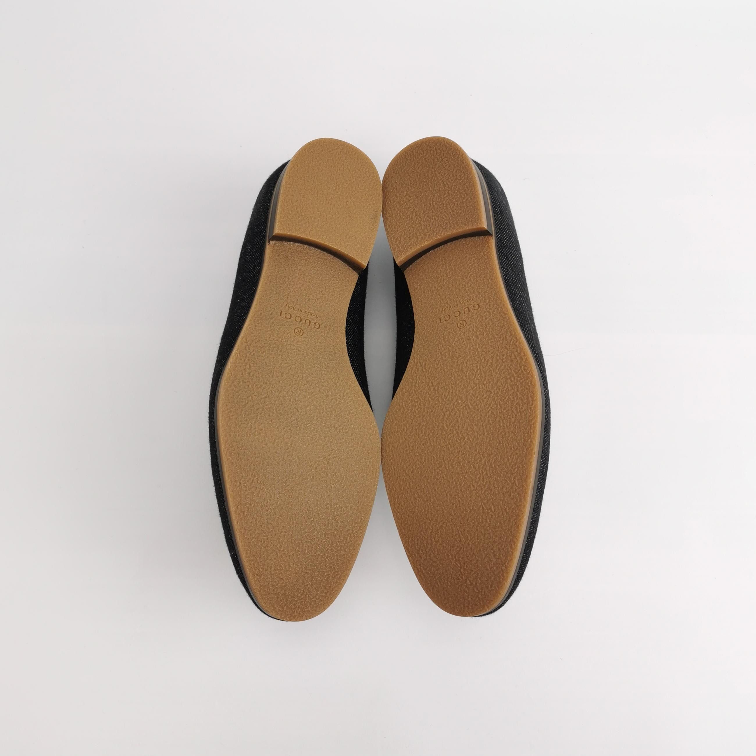 Gucci Gucci Denim Horsebit Web Loafers 42.5 Size US 9 / EU 42 - 6 Thumbnail