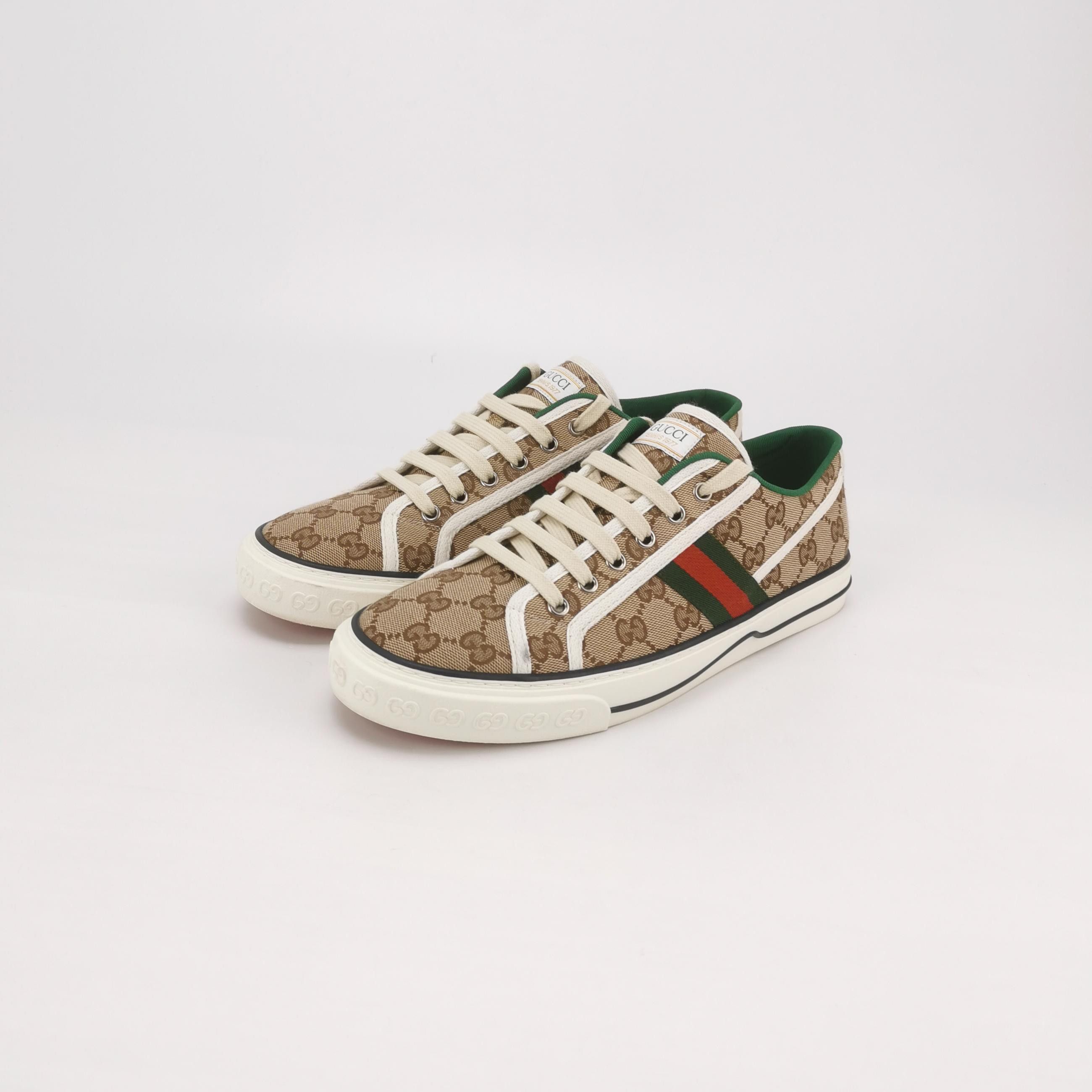 Gucci Gucci Tennis 1977 GG Supreme Sneakers EU 42.5 Size US 9 / EU 42 - 3 Thumbnail