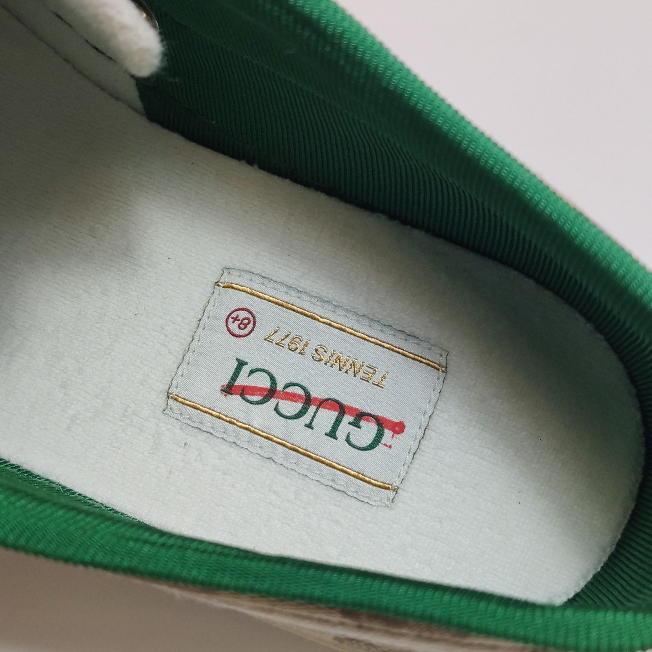 Gucci Gucci Tennis 1977 GG Supreme Sneakers EU 42.5 Size US 9 / EU 42 - 11 Thumbnail
