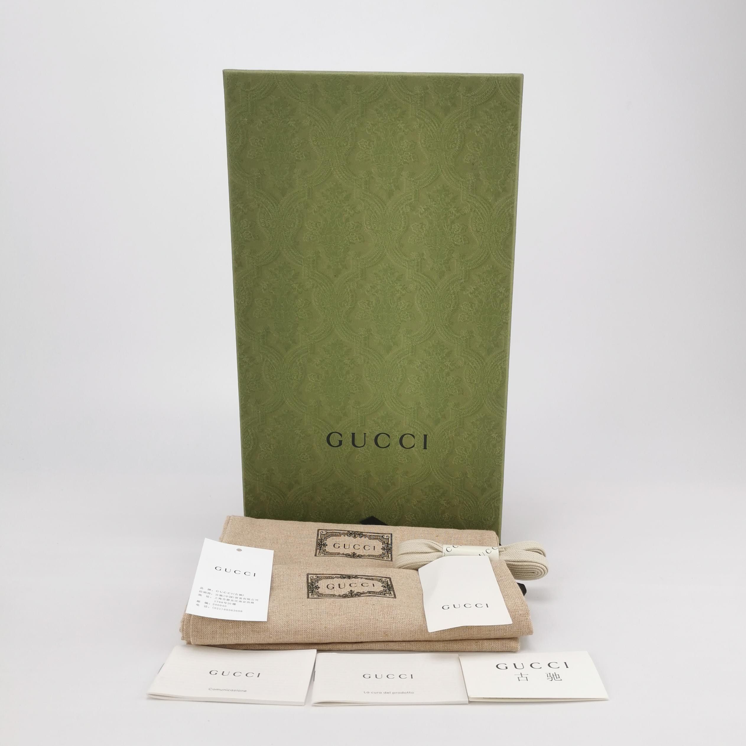 Gucci Gucci Tennis 1977 GG Supreme Sneakers EU 42.5 Size US 9 / EU 42 - 7 Thumbnail