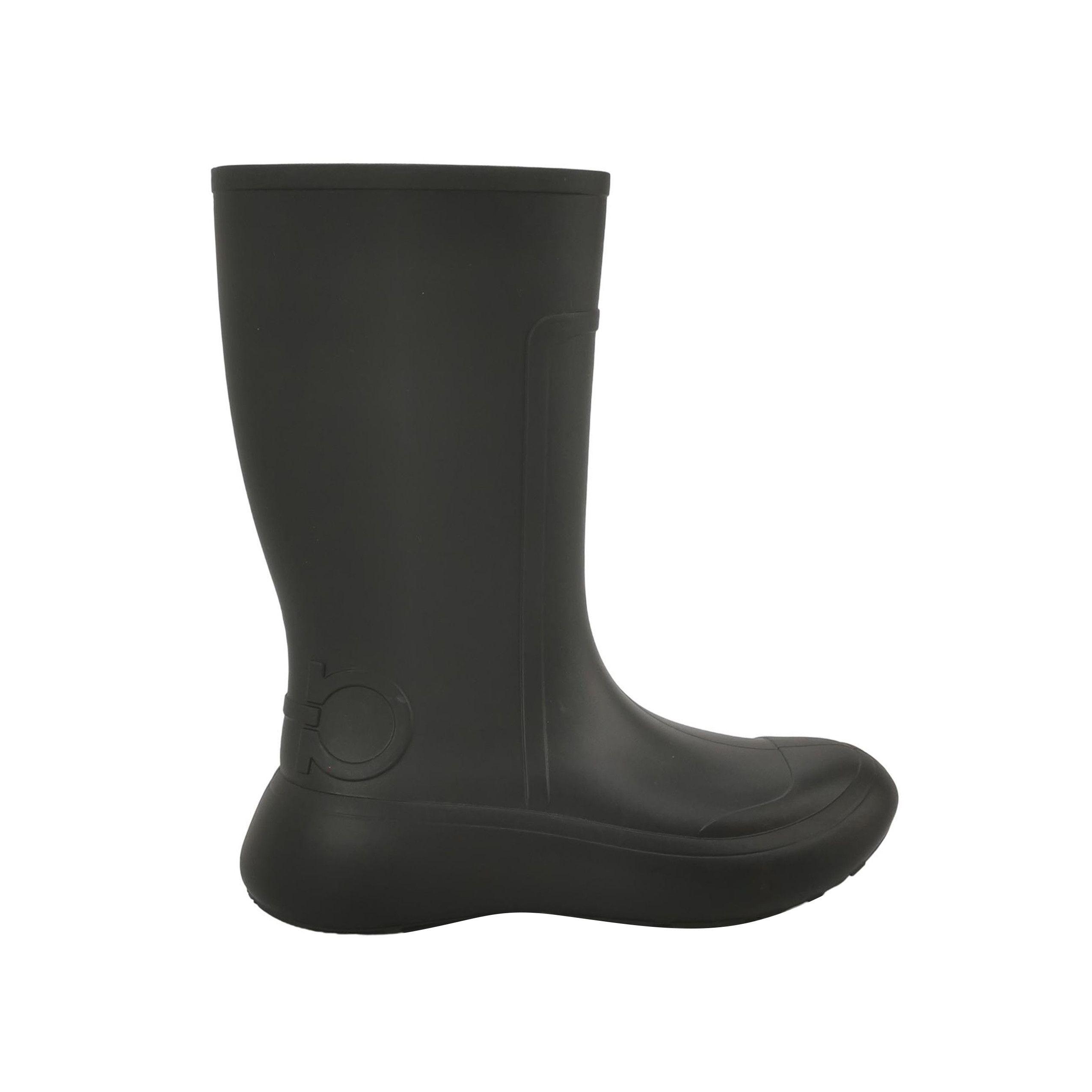 Salvatore Ferragamo Salvatore Ferragamo Logo PVC Rain Boots US 9 Size US 9 / EU 42 - 2 Thumbnail