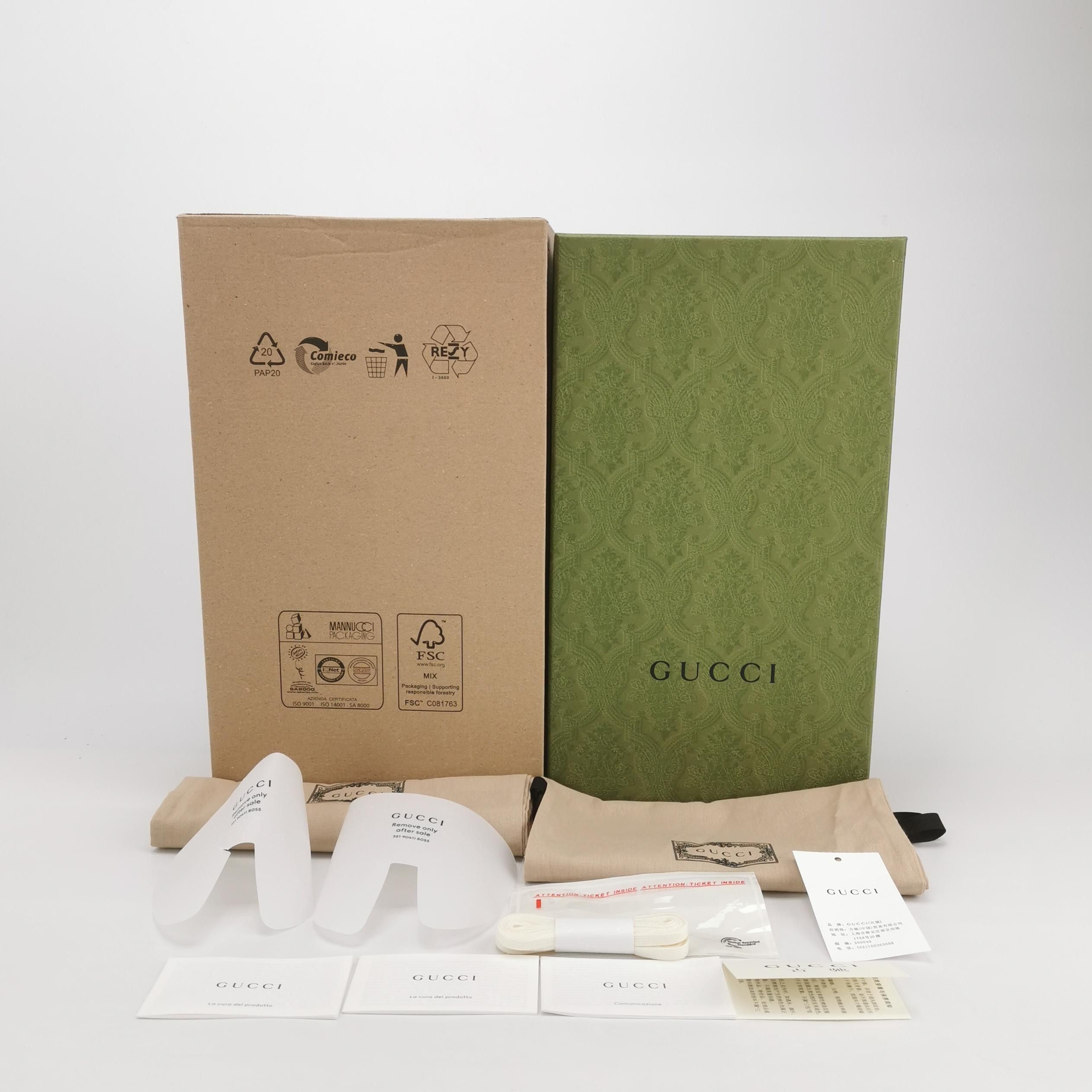 Gucci Gucci MAC80 Interlocking G Low-Top Sneakers 41 Size US 8 / EU 41 - 7 Thumbnail