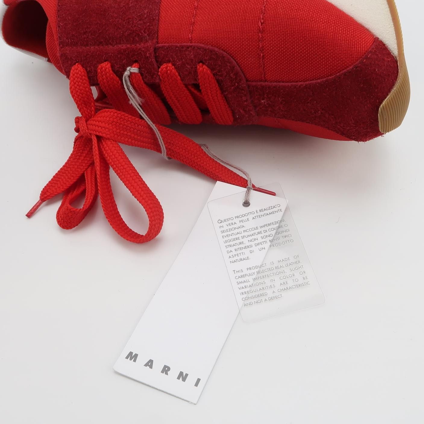 Marni Marni Dance Bunny Red Sneakers 41 Size US 8 / EU 41 - 7 Thumbnail