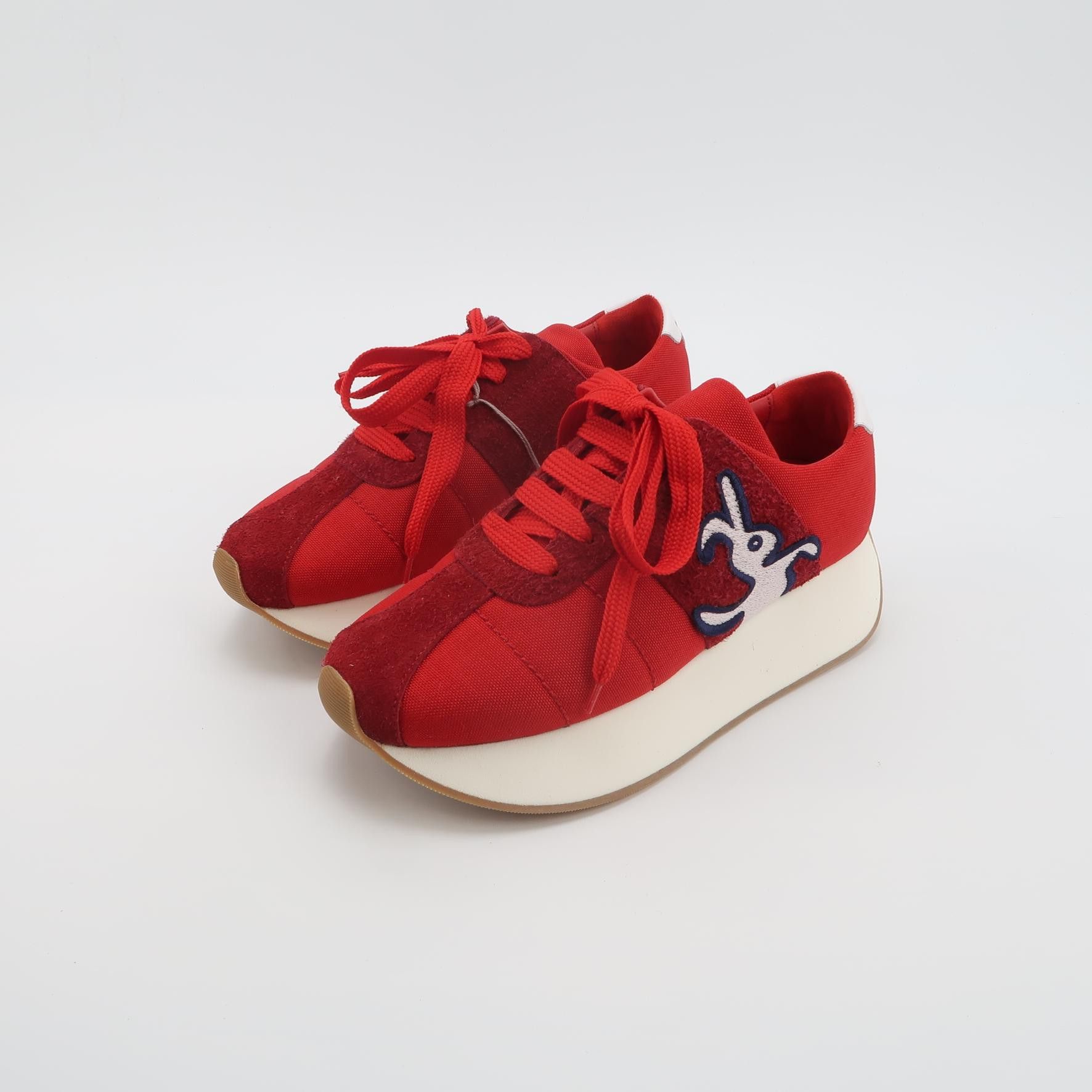 Marni Marni Dance Bunny Red Sneakers 41 Size US 8 / EU 41 - 3 Thumbnail