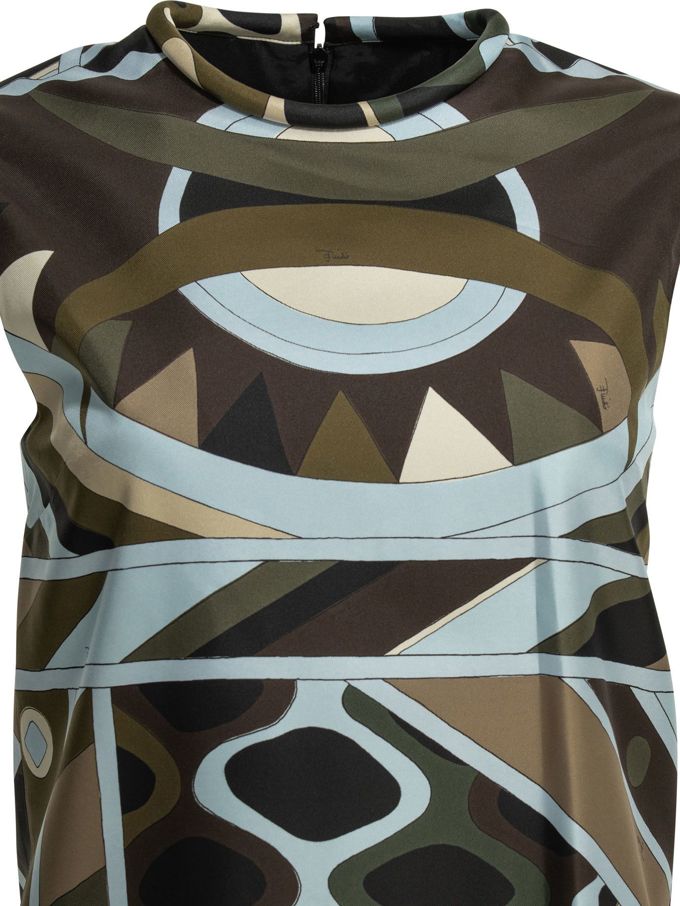 Emilio Pucci Pucci Vivara A-Line Dress tag size 42 Women - USA Duties Paid Size M / US 6-8 / IT 42-44 - 3 Thumbnail