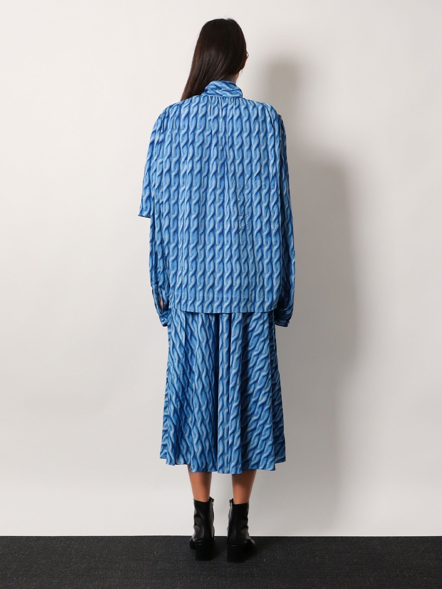 Balenciaga Balenciaga Printed fabric long dress Tag Size 38 Women - USA Tariffs Included Size XS / US 0-2 / IT 36-38 - 3 Thumbnail