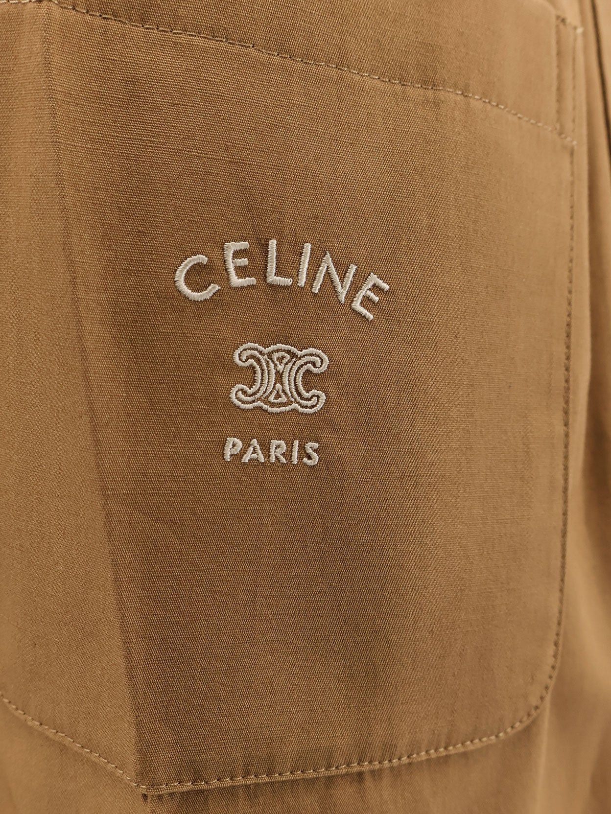 Celine Celine Cotton and linen trousers Tag Size IT 48 Men - USA Tariffs Included Size US 32 / EU 48 - 3 Thumbnail