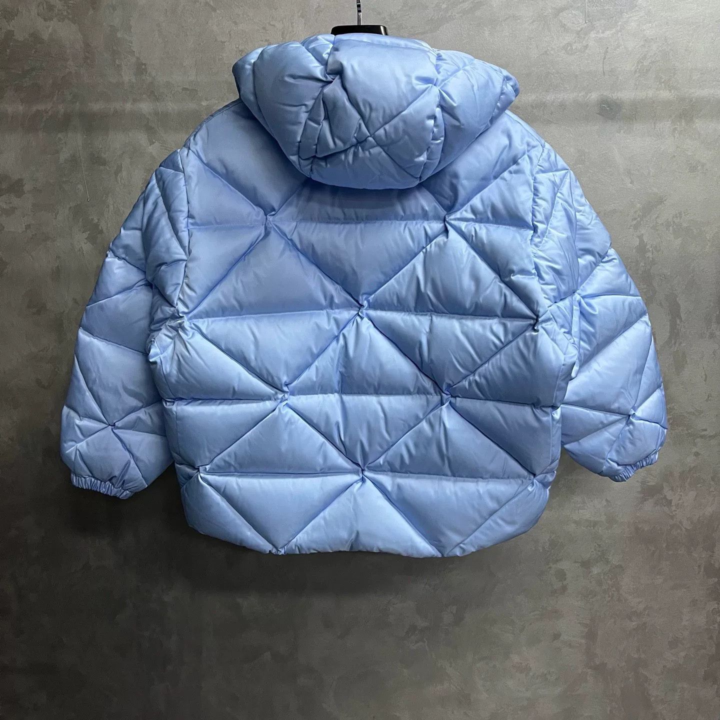 Prada Prada Down Blue Down Jacket XS Women Size XS / US 0-2 / IT 36-38 - 2 Thumbnail