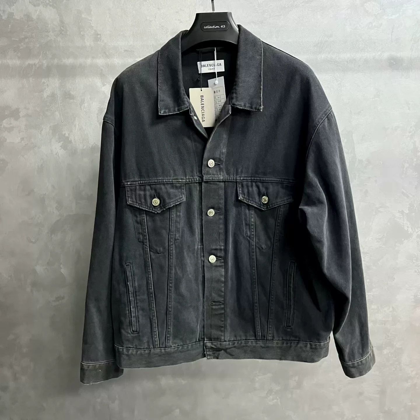 Balenciaga Balenciaga Denim Black Light Jacket xs Men Size US XS / EU 42 / 0 - 2 Thumbnail