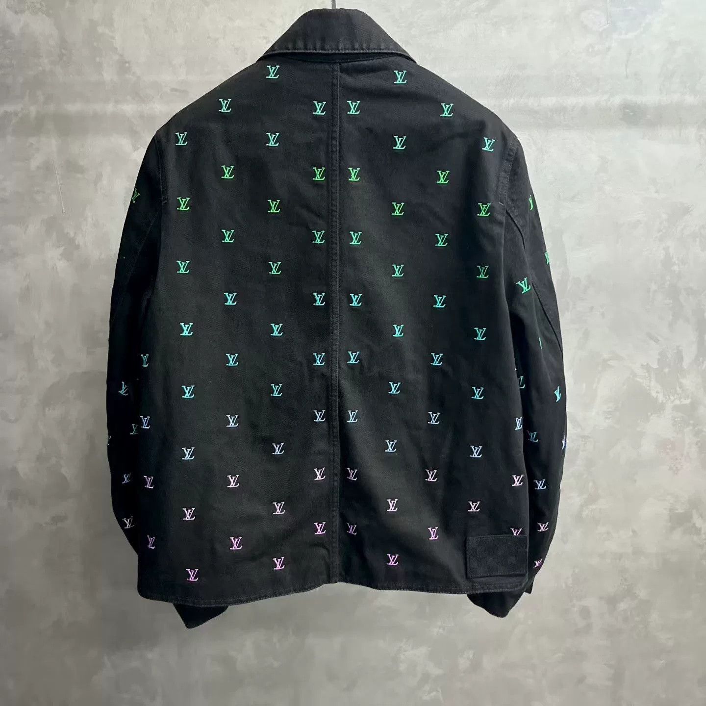 Louis Vuitton Louis Vuitton Retro Printed Blue Light Jacket xs Men Size US XS / EU 42 / 0 - 2 Thumbnail