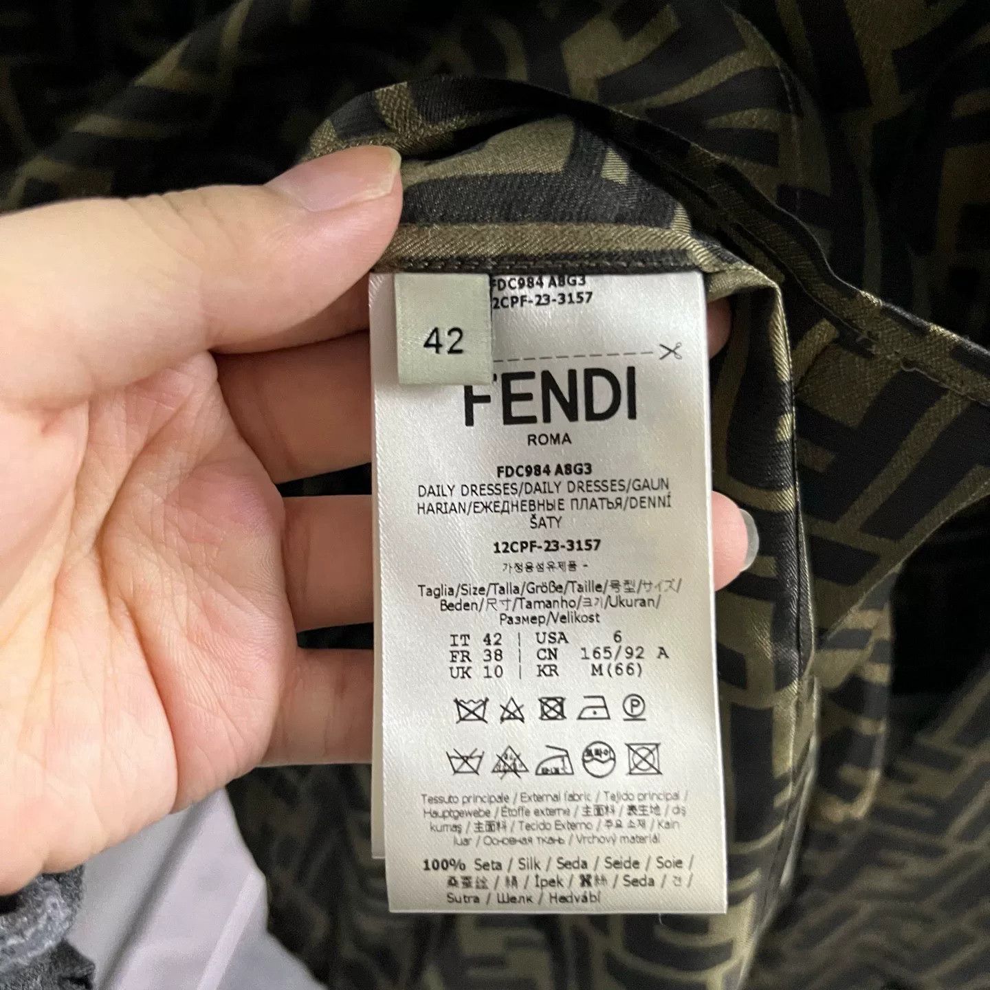 Fendi Fendi Retro Brown Shirt xs Men Size US XS / EU 42 / 0 - 7 Thumbnail