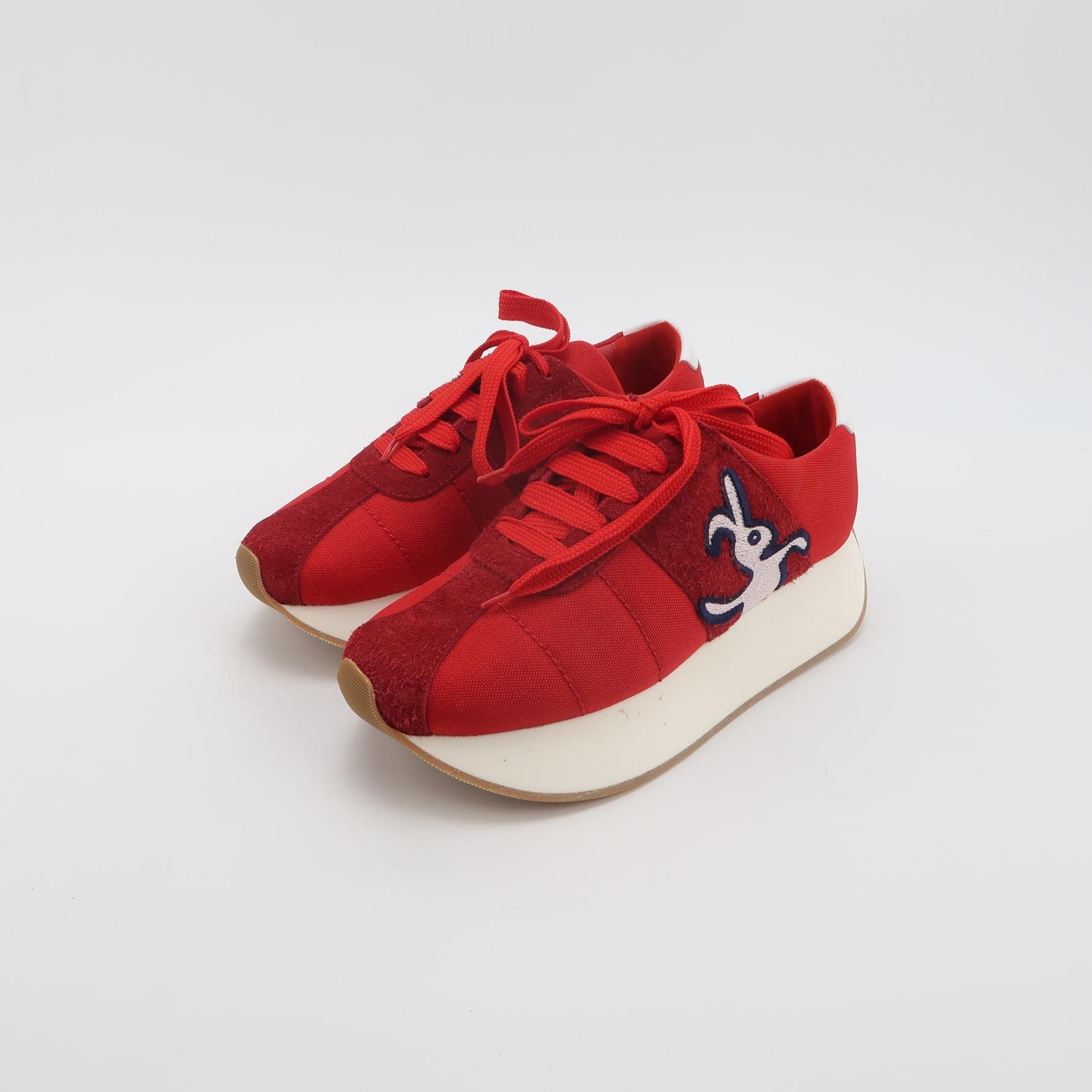 Marni Marni Dance Bunny Red Sneakers 41 Size US 8 / EU 41 - 3 Thumbnail
