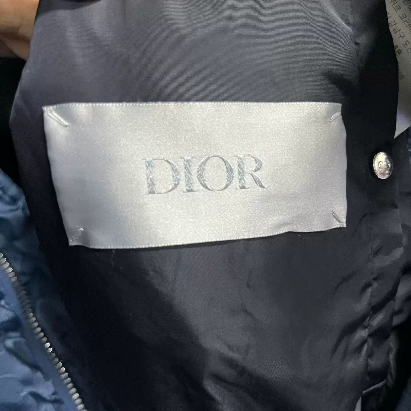 Dior Dior Retro Down Blue Heavy Coat l Men Size US L / EU 52-54 / 3 - 4 Thumbnail