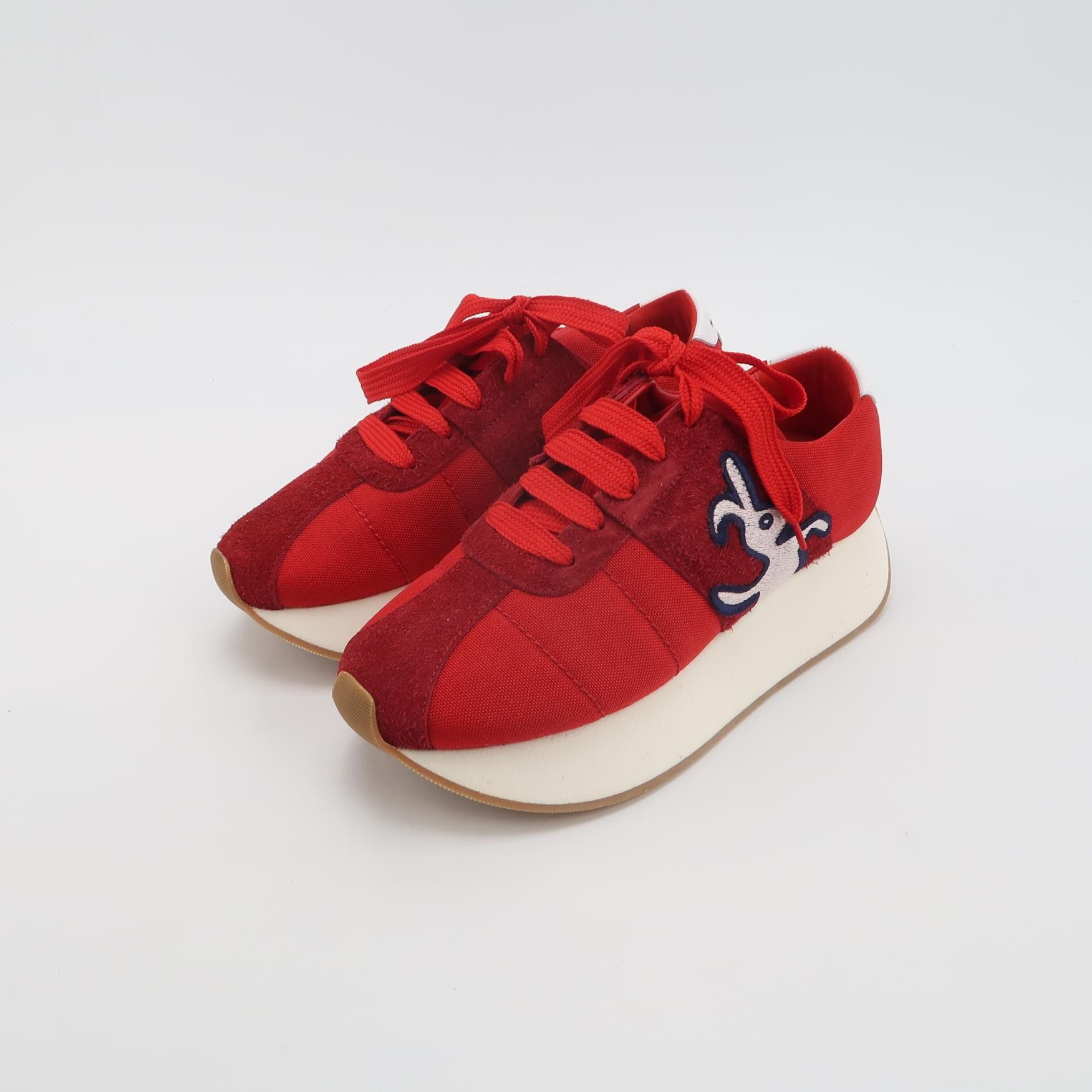 Marni Marni Dance Bunny Low-Top Sneakers EU 41 Size US 8 / EU 41 - 3 Thumbnail