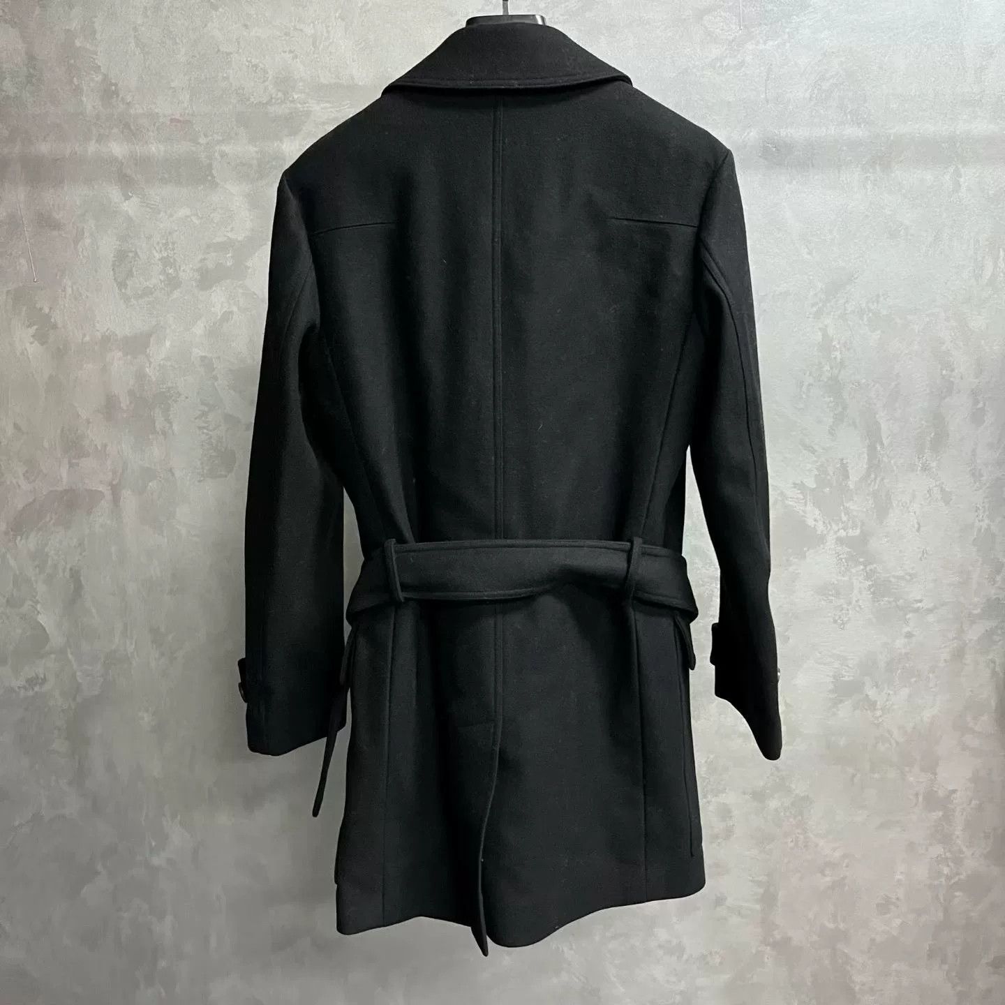 Dior Dior Wool Black Heavy Coat s Men Size US S / EU 44-46 / 1 - 2 Thumbnail