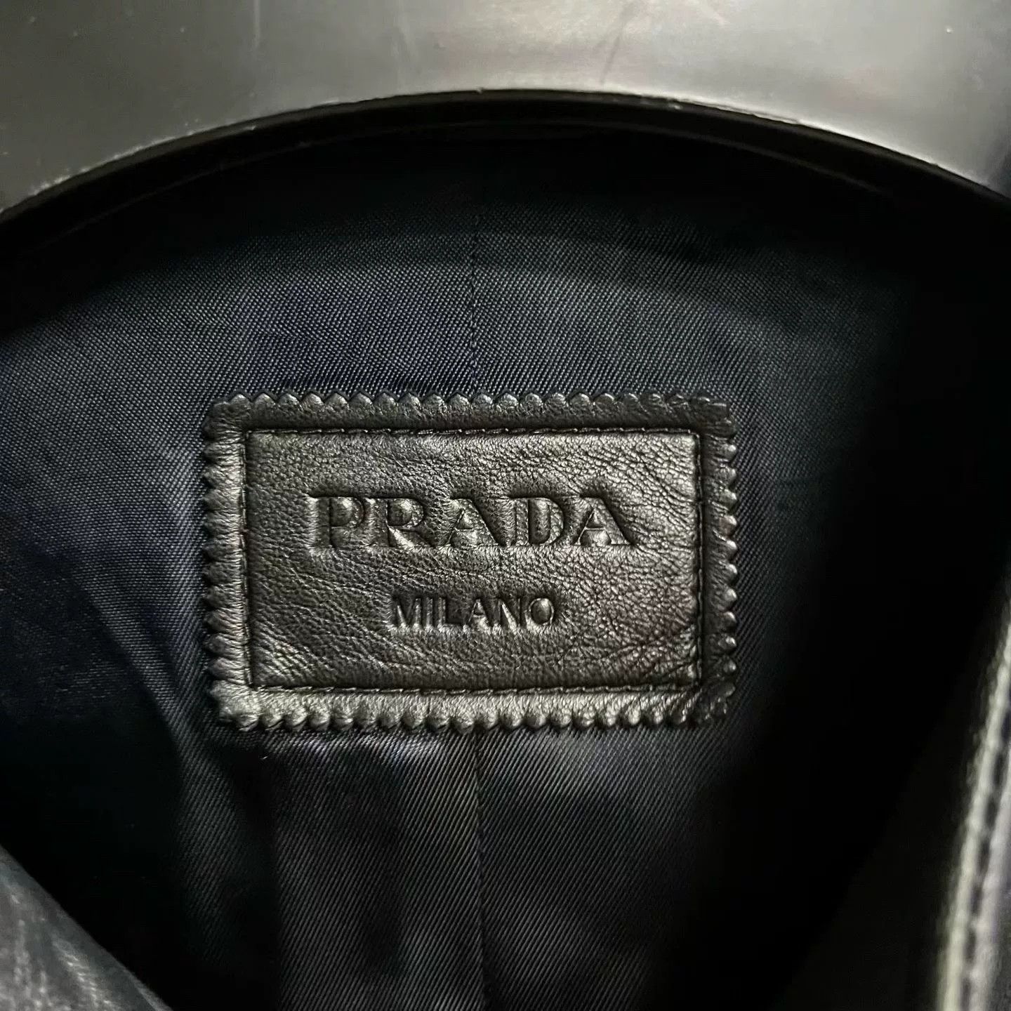 Prada Prada Black Leather Jacket m Men Size US S / EU 44-46 / 1 - 3 Thumbnail
