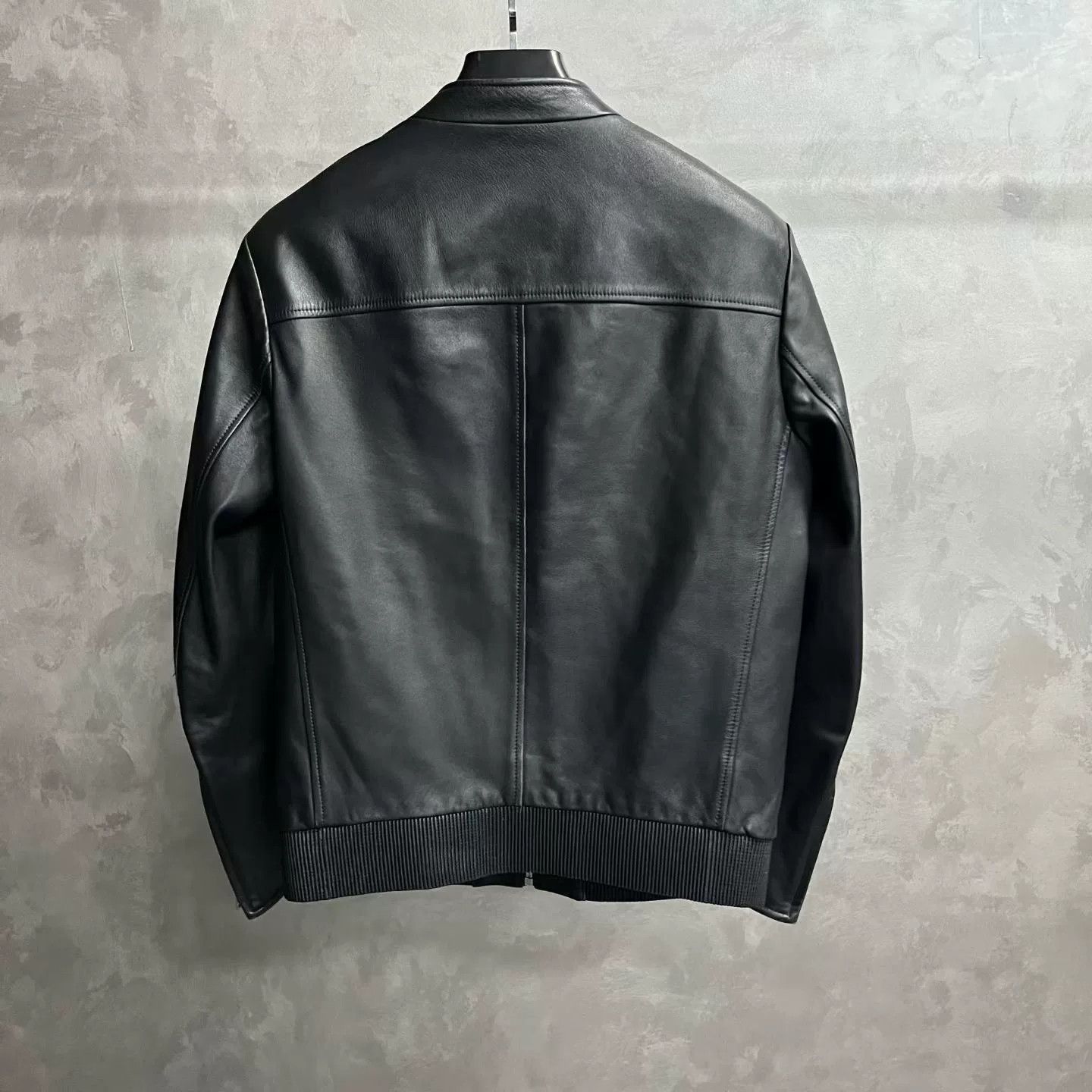 Prada Prada Black Leather Jacket m Men Size US S / EU 44-46 / 1 - 2 Thumbnail
