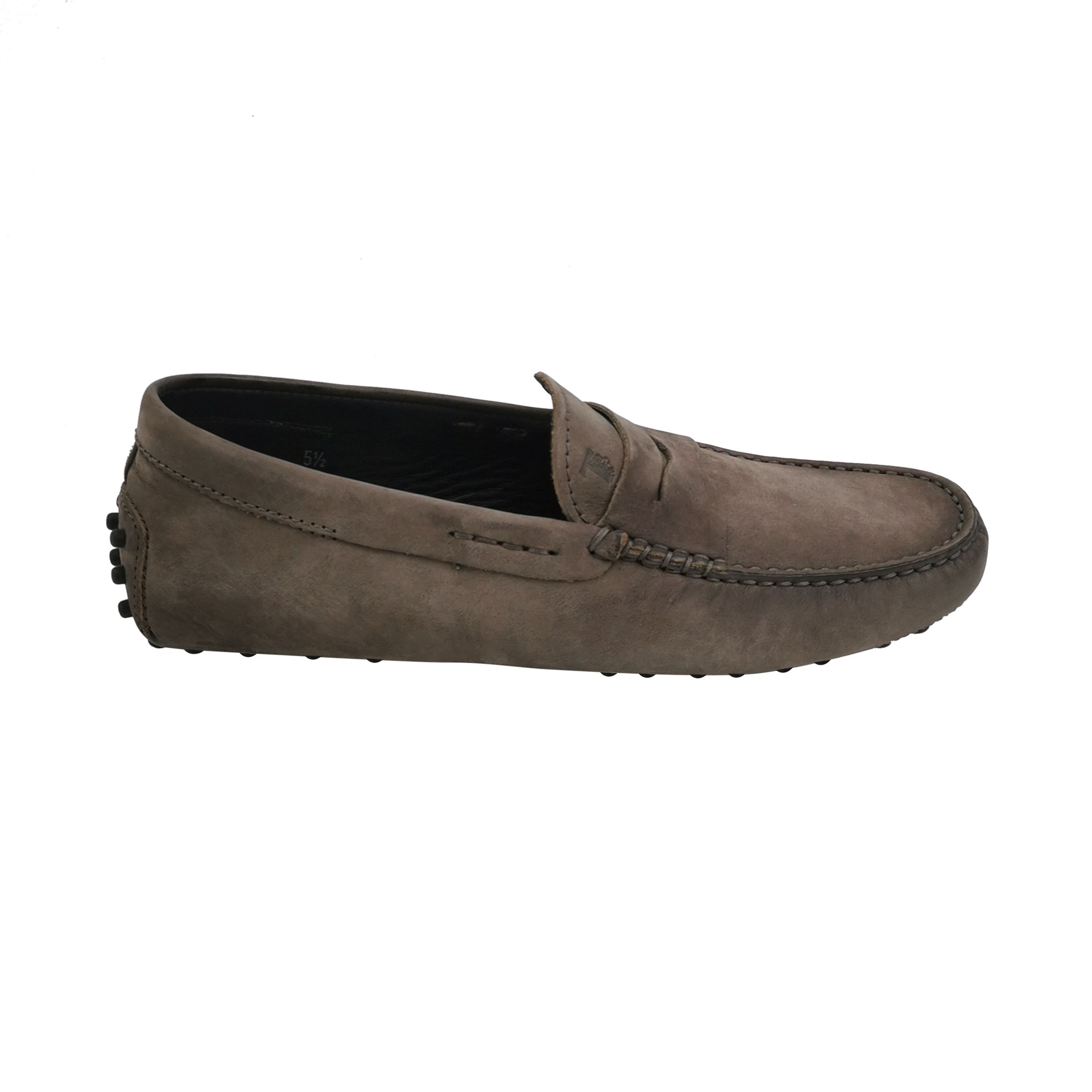 Tod's Tod's Nubuck Leather Gommino Loafers US 6.5 Size US 6 / EU 39 - 2 Thumbnail