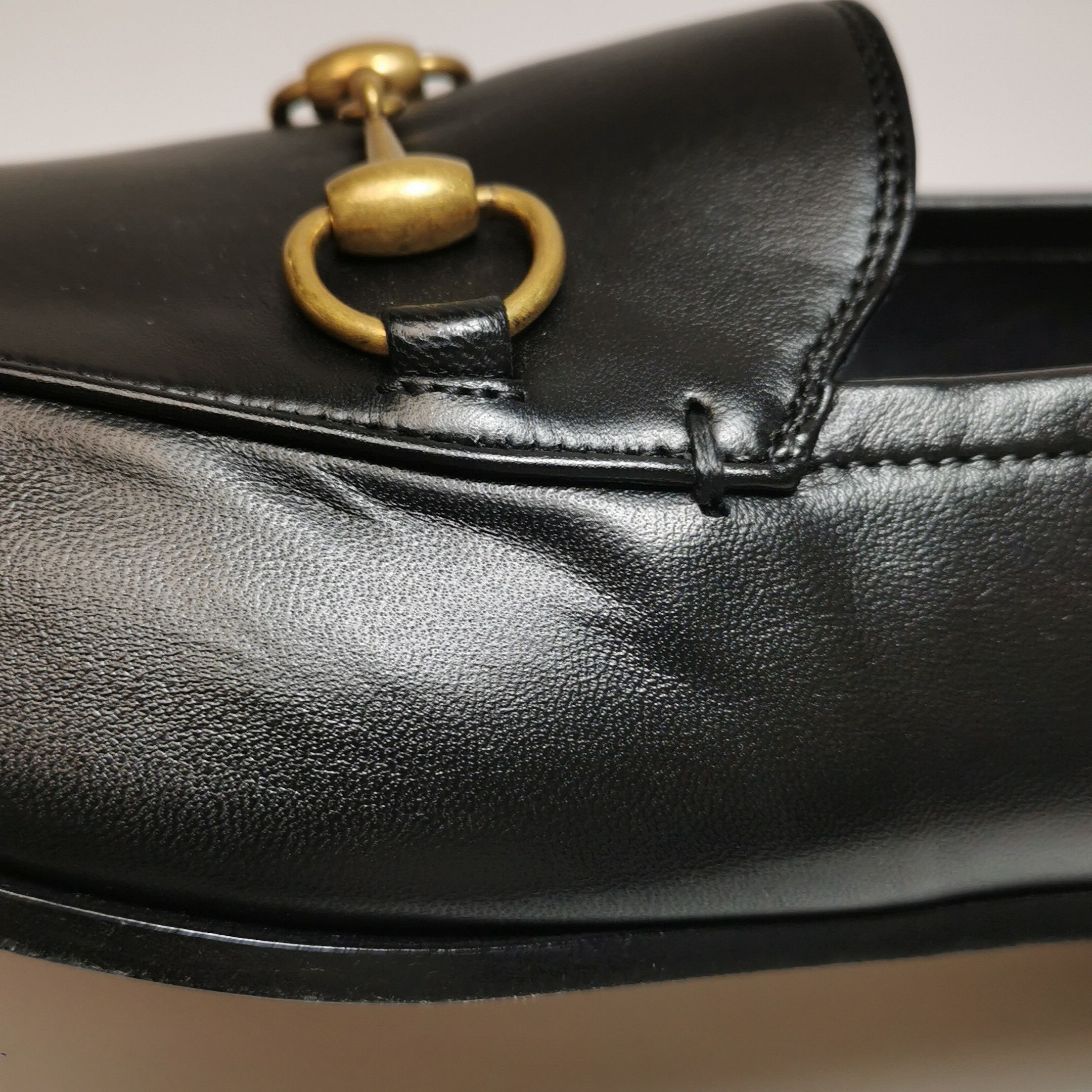 Gucci Gucci Leather Horsebit Loafers Size 10.5 Size US 11 / EU 44 - 11 Thumbnail