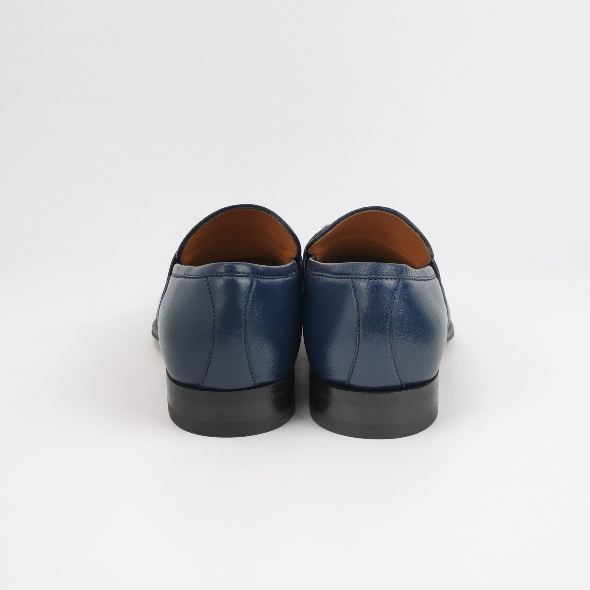 Gucci Gucci Interlocking G Chain Leather Loafers Size 41 Size US 8 / EU 41 - 5 Thumbnail